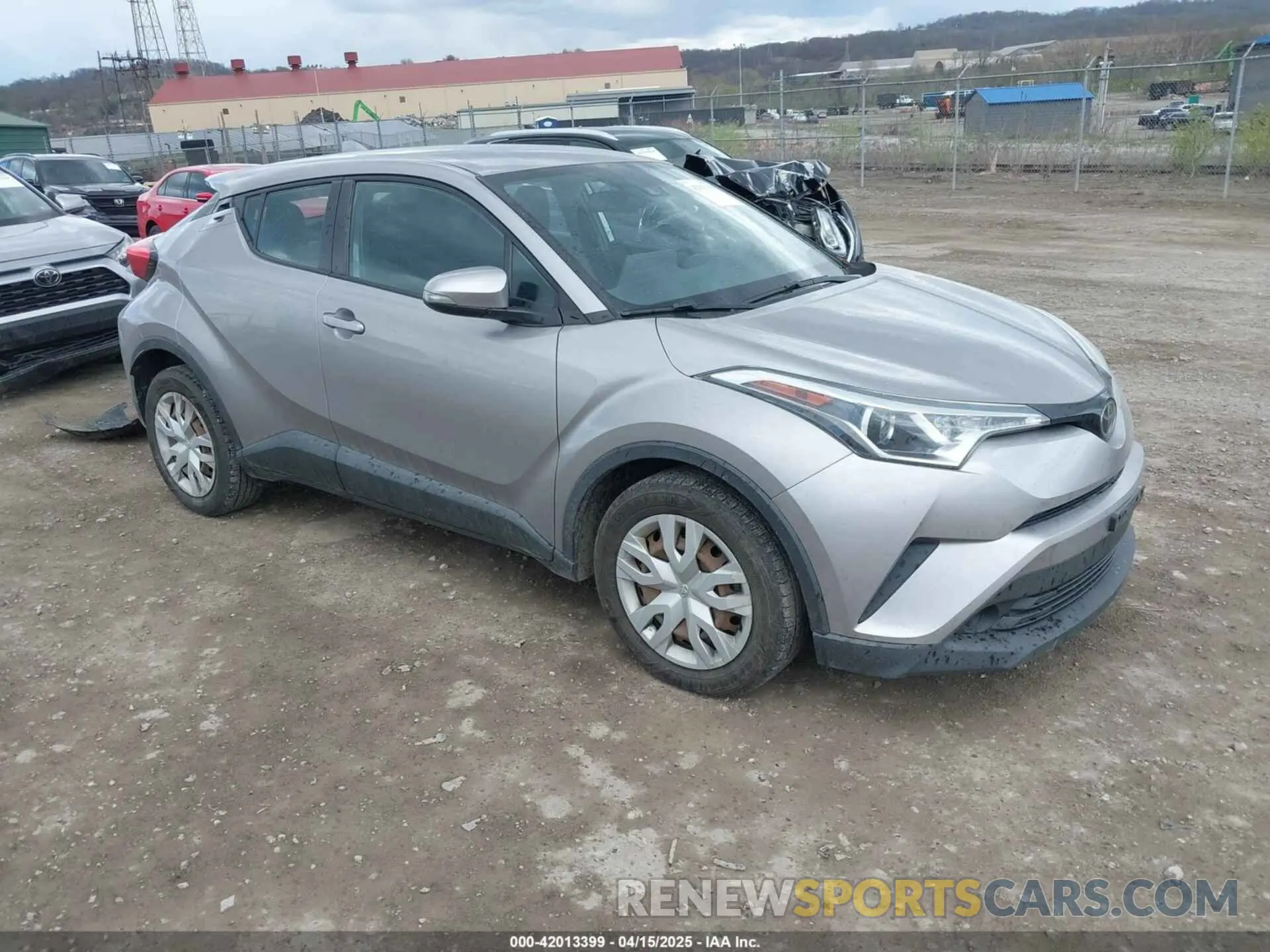 1 Photograph of a damaged car NMTKHMBX7KR079751 TOYOTA C-HR 2019