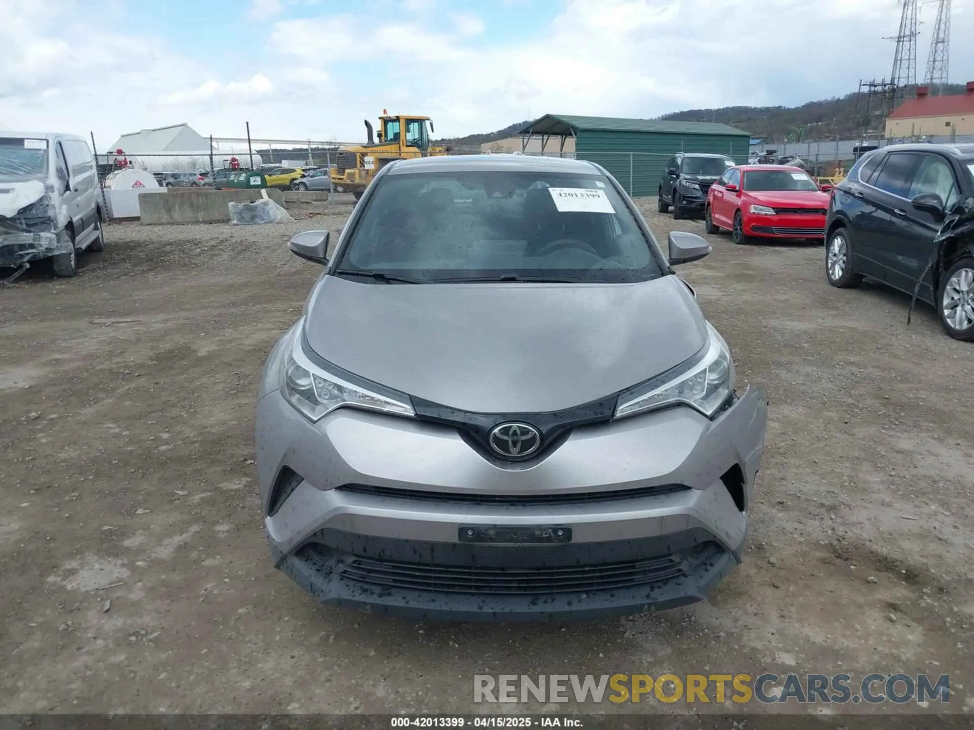 13 Photograph of a damaged car NMTKHMBX7KR079751 TOYOTA C-HR 2019