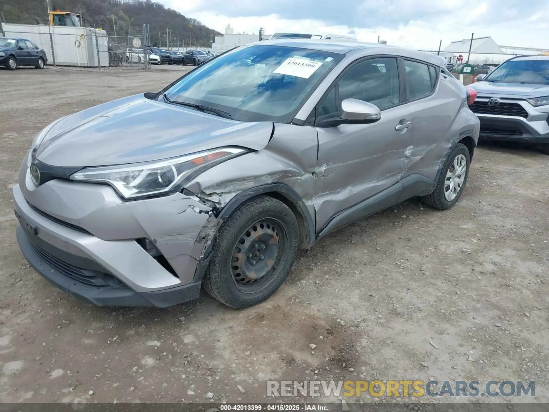 6 Photograph of a damaged car NMTKHMBX7KR079751 TOYOTA C-HR 2019