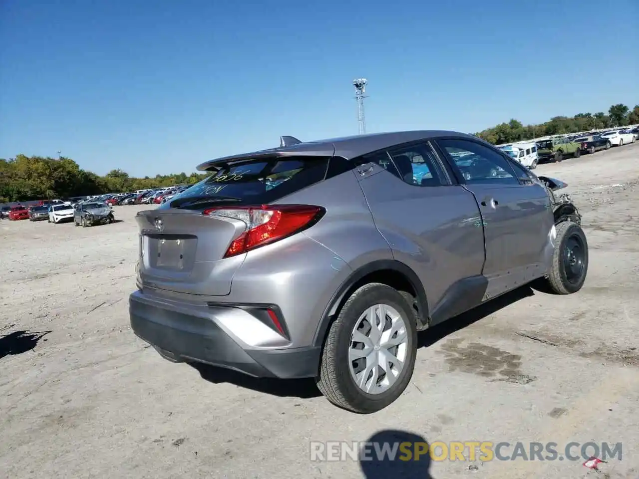 4 Photograph of a damaged car NMTKHMBX7KR080138 TOYOTA C-HR 2019