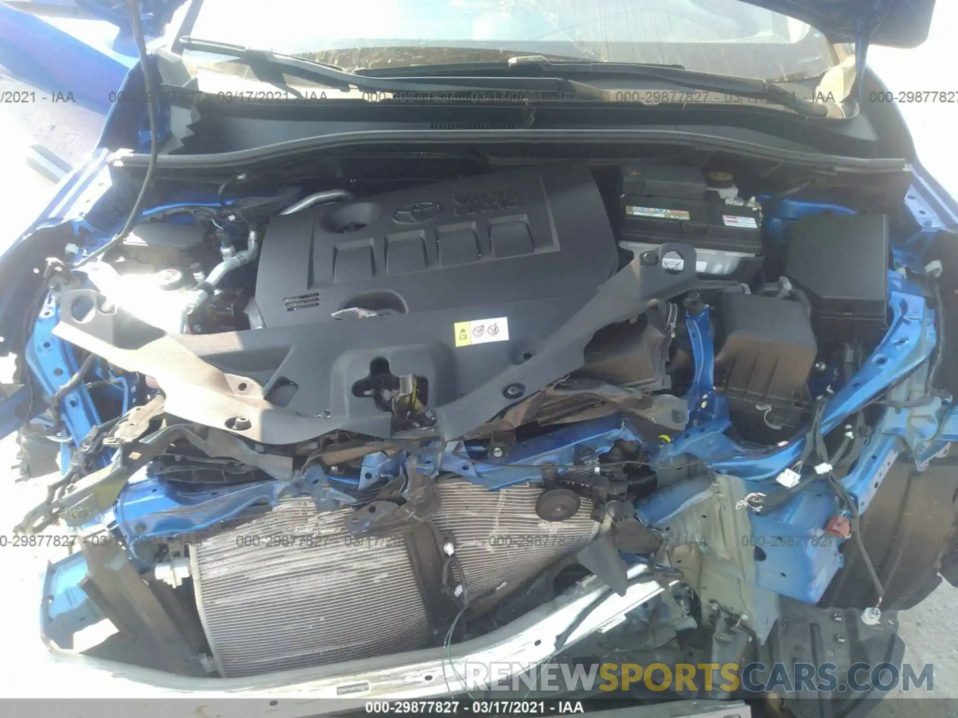 10 Photograph of a damaged car NMTKHMBX7KR084920 TOYOTA C-HR 2019