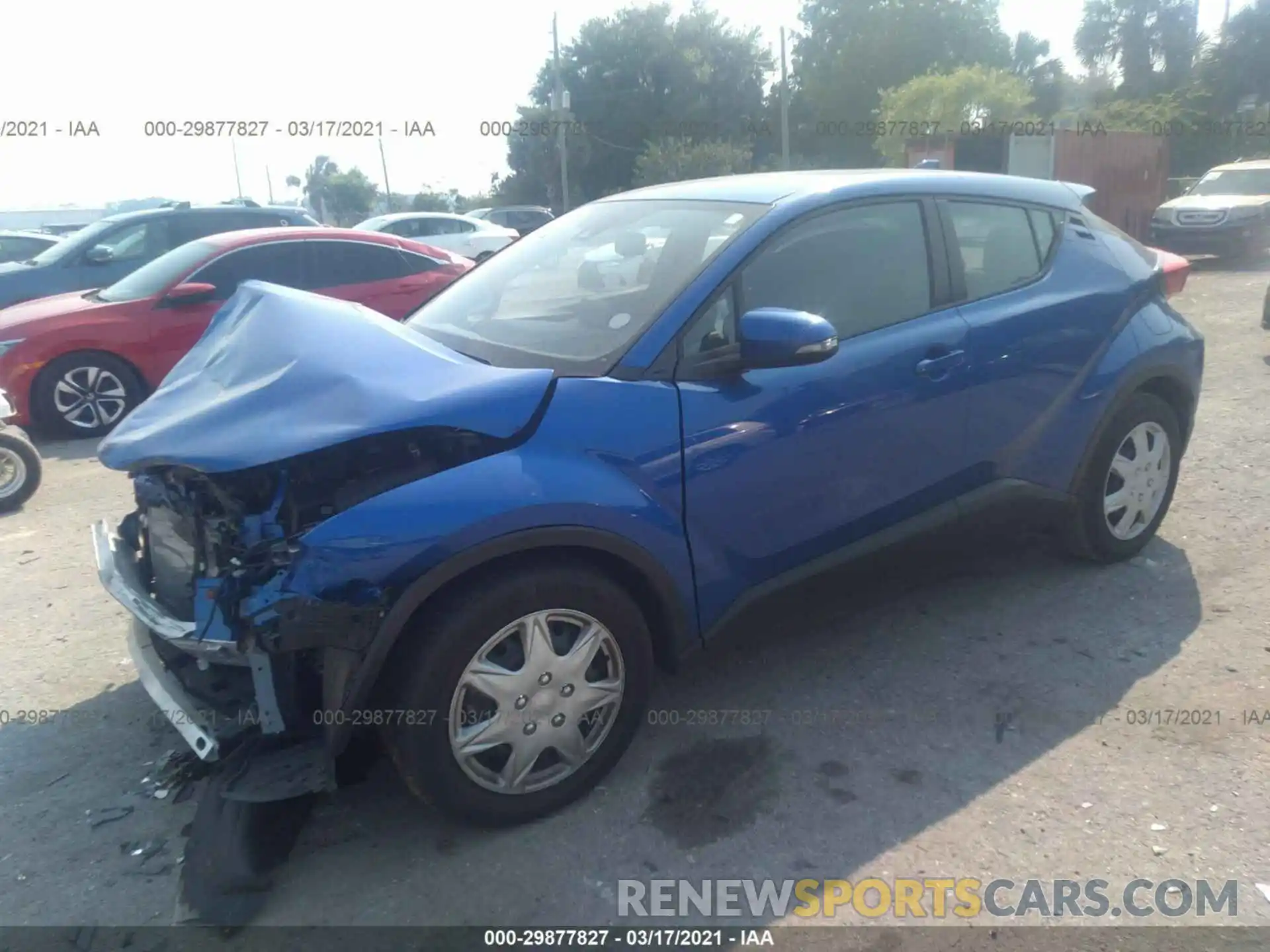 2 Photograph of a damaged car NMTKHMBX7KR084920 TOYOTA C-HR 2019