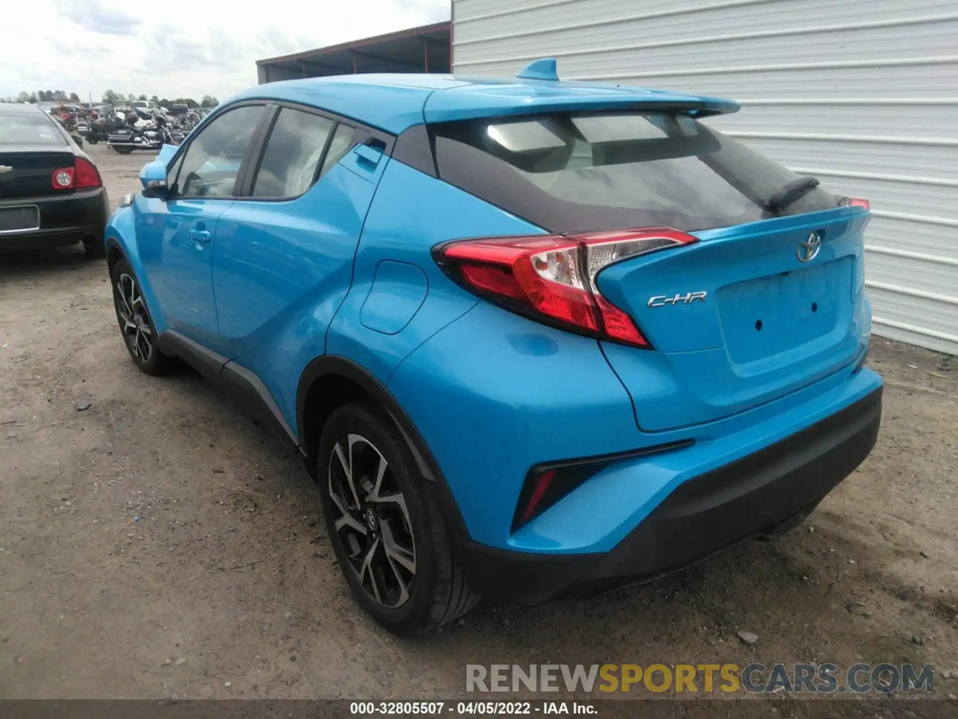 3 Photograph of a damaged car NMTKHMBX7KR086716 TOYOTA C-HR 2019