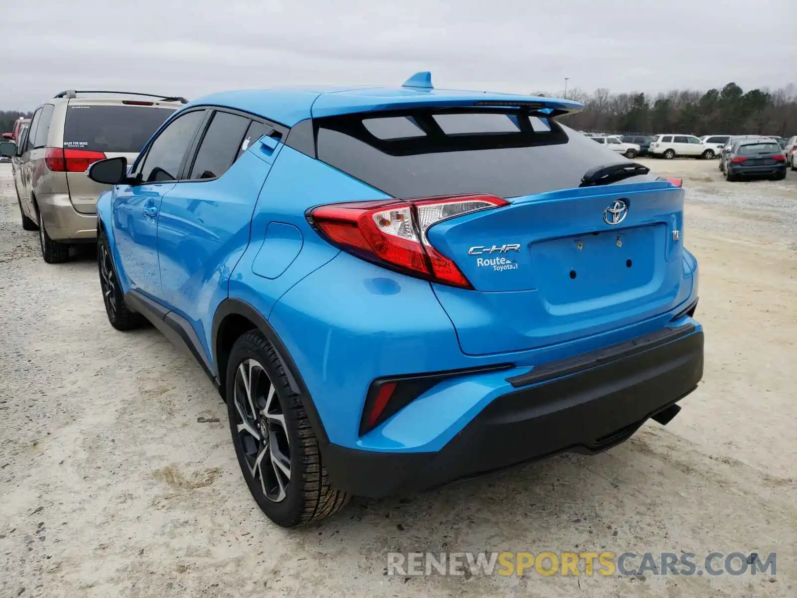 3 Photograph of a damaged car NMTKHMBX7KR088417 TOYOTA C-HR 2019