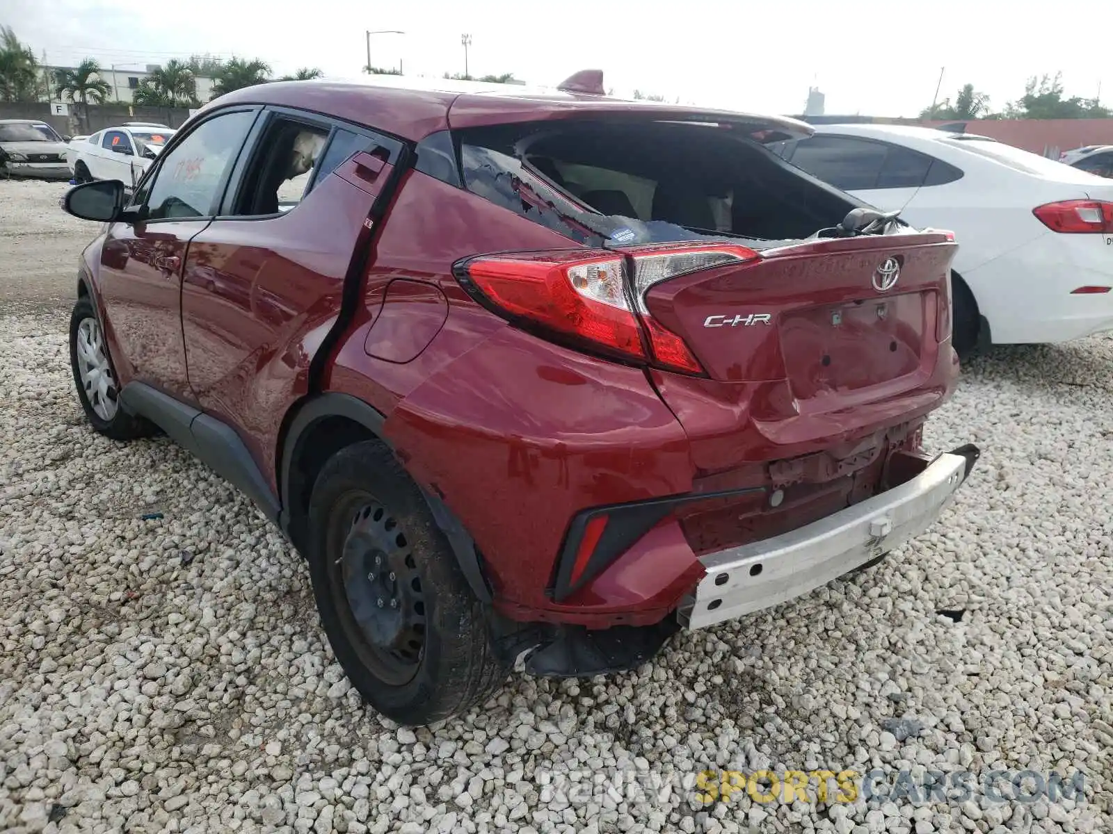 3 Photograph of a damaged car NMTKHMBX7KR093312 TOYOTA C-HR 2019