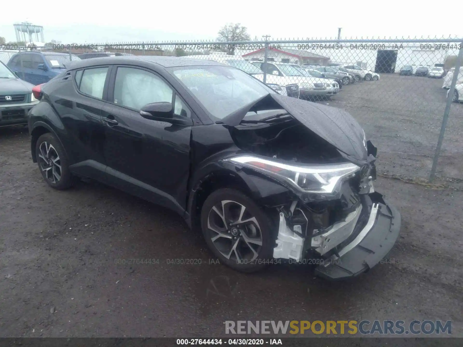 1 Photograph of a damaged car NMTKHMBX7KR096548 TOYOTA C-HR 2019