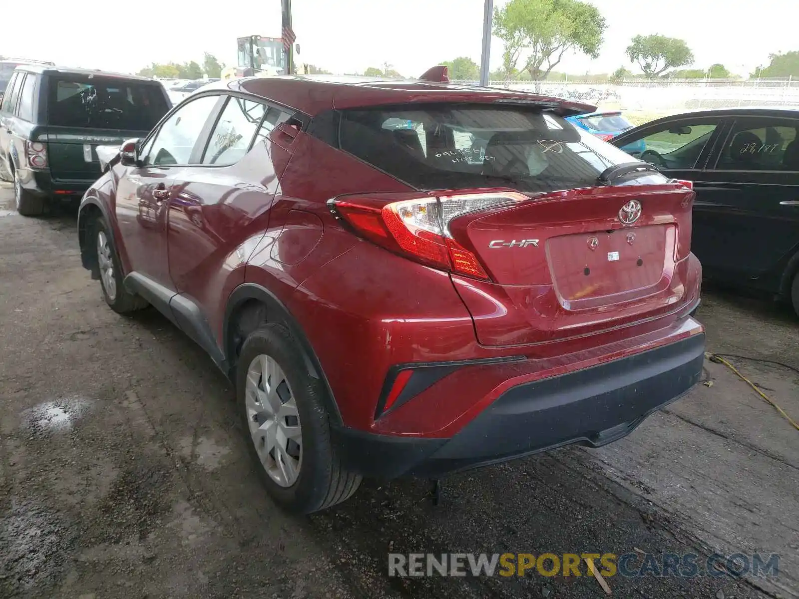 3 Photograph of a damaged car NMTKHMBX7KR096856 TOYOTA C-HR 2019