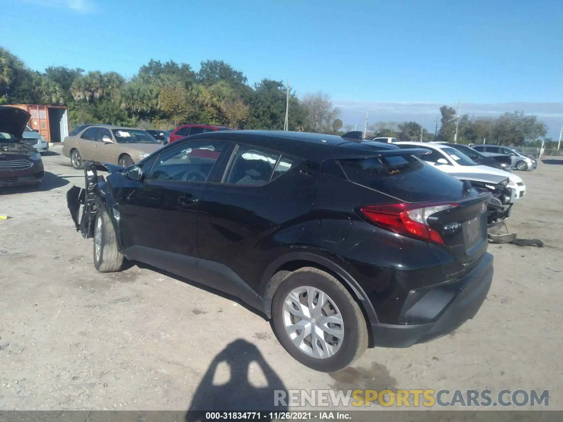 3 Photograph of a damaged car NMTKHMBX7KR097683 TOYOTA C-HR 2019