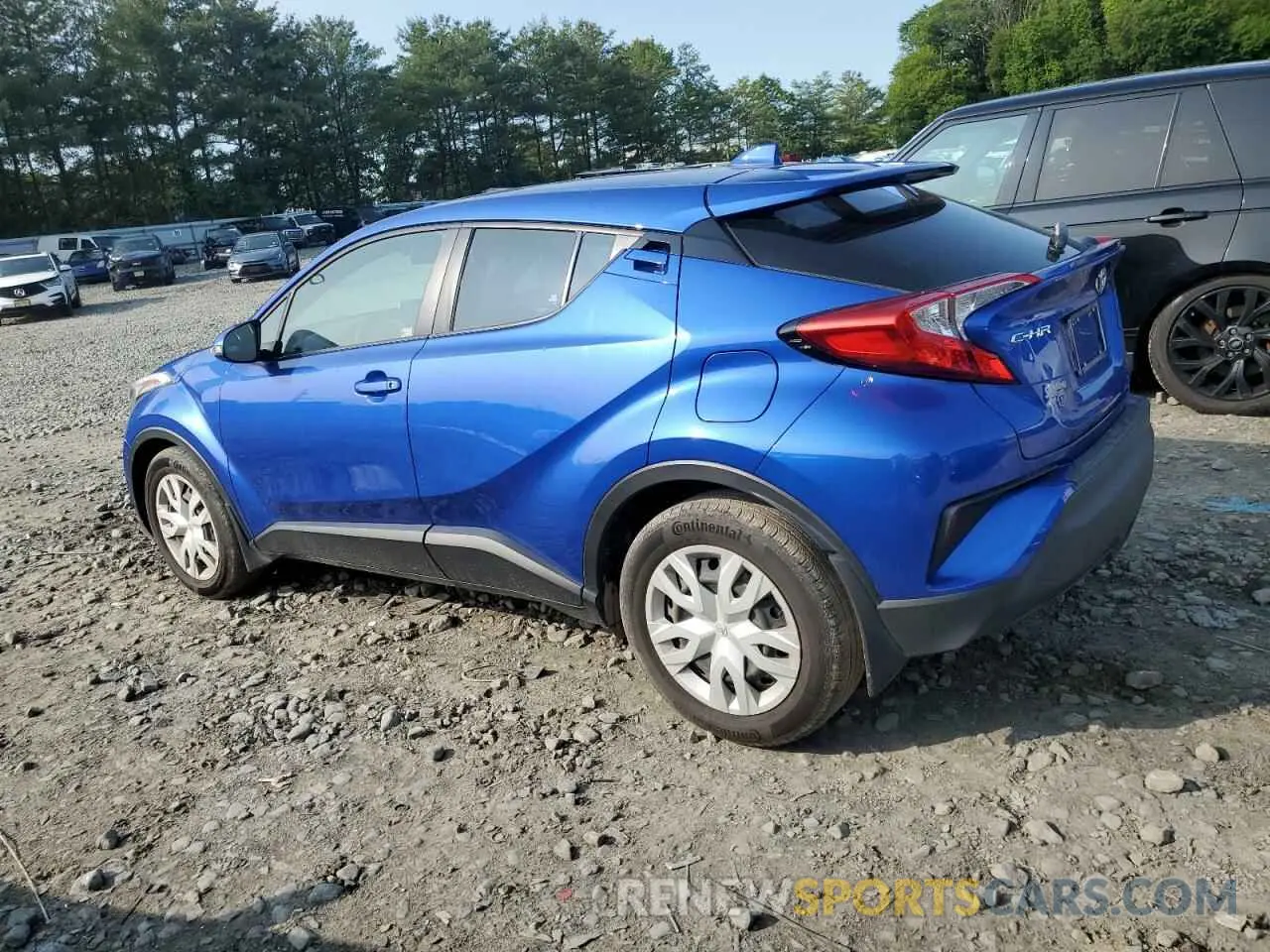 2 Photograph of a damaged car NMTKHMBX7KR098834 TOYOTA C-HR 2019