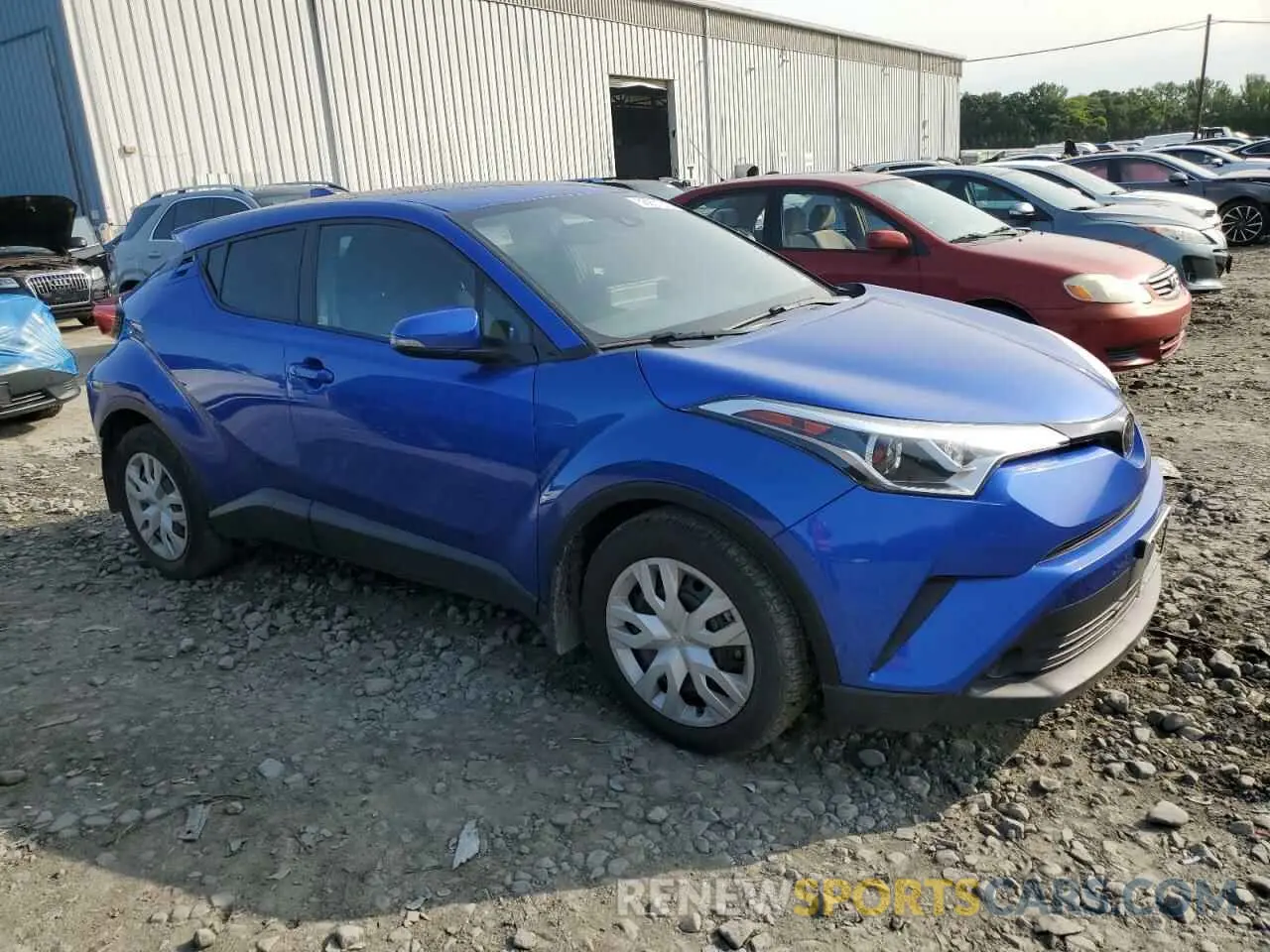 4 Photograph of a damaged car NMTKHMBX7KR098834 TOYOTA C-HR 2019