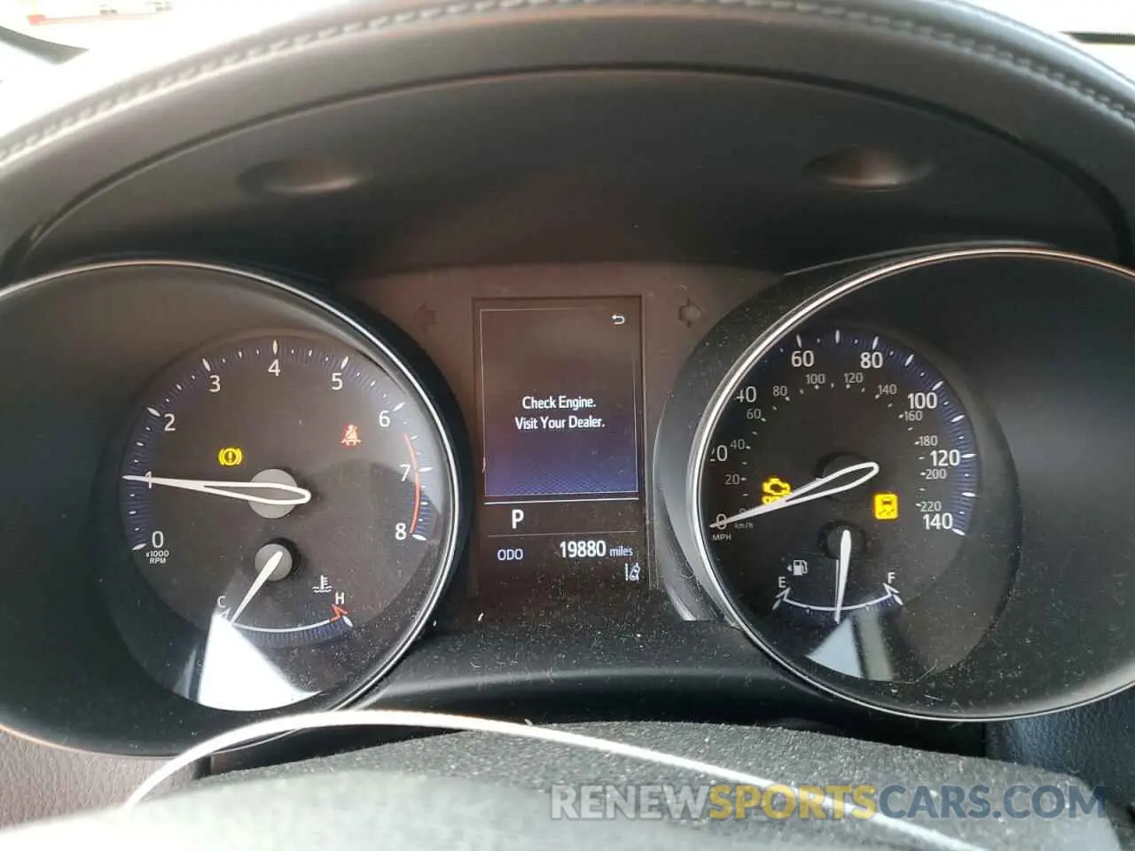 9 Photograph of a damaged car NMTKHMBX7KR098834 TOYOTA C-HR 2019
