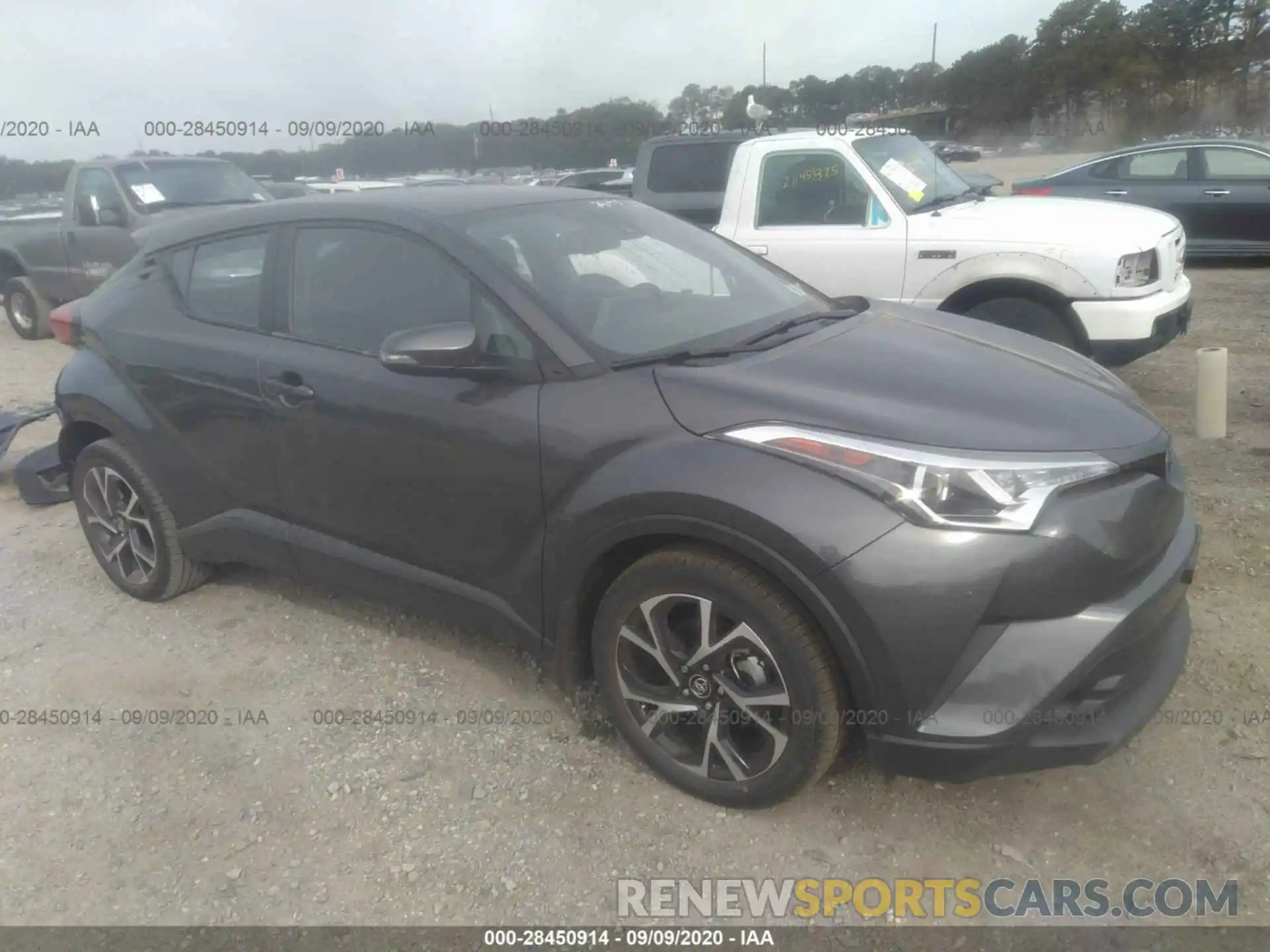 1 Photograph of a damaged car NMTKHMBX7KR099529 TOYOTA C-HR 2019