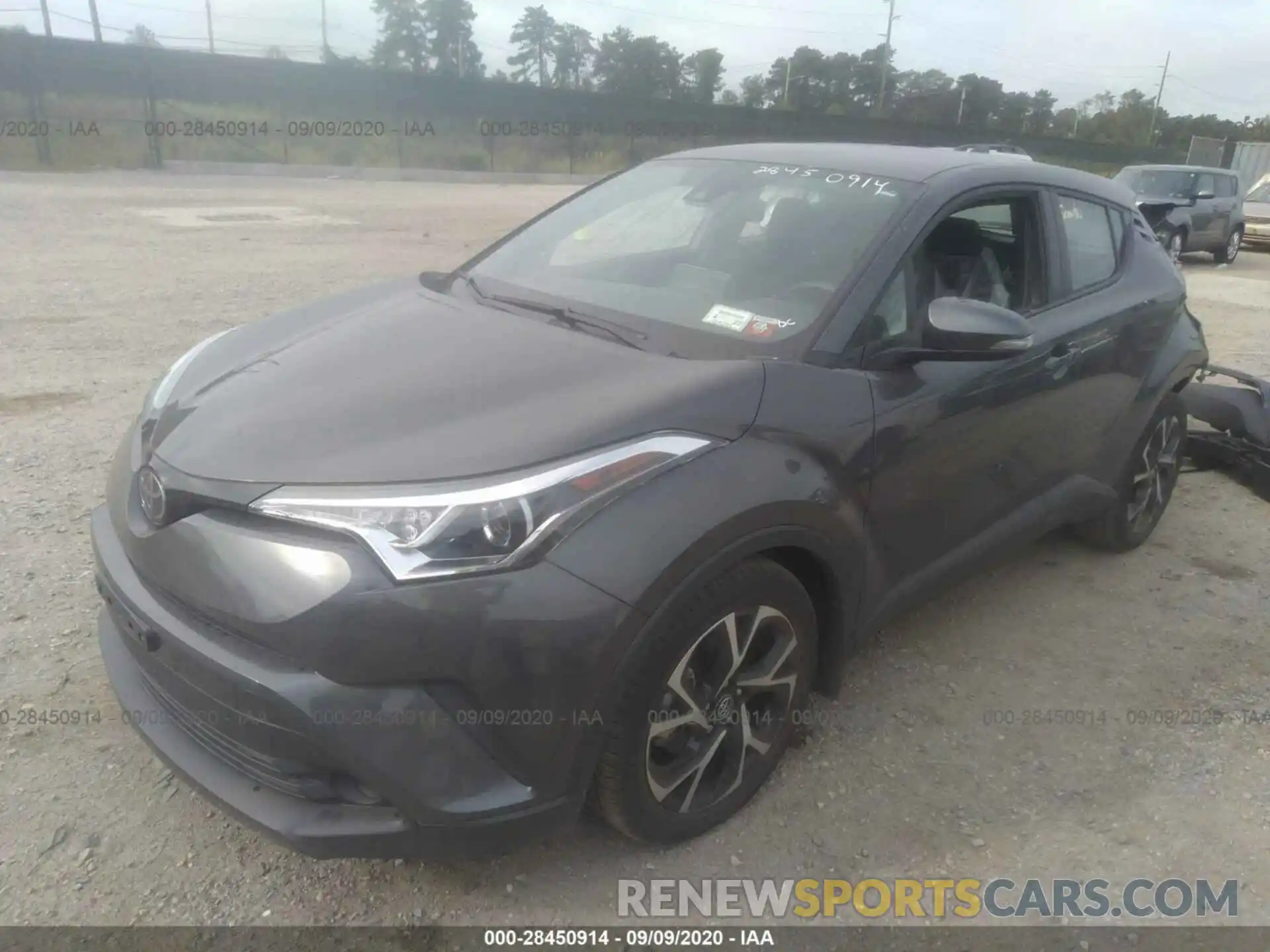 2 Photograph of a damaged car NMTKHMBX7KR099529 TOYOTA C-HR 2019