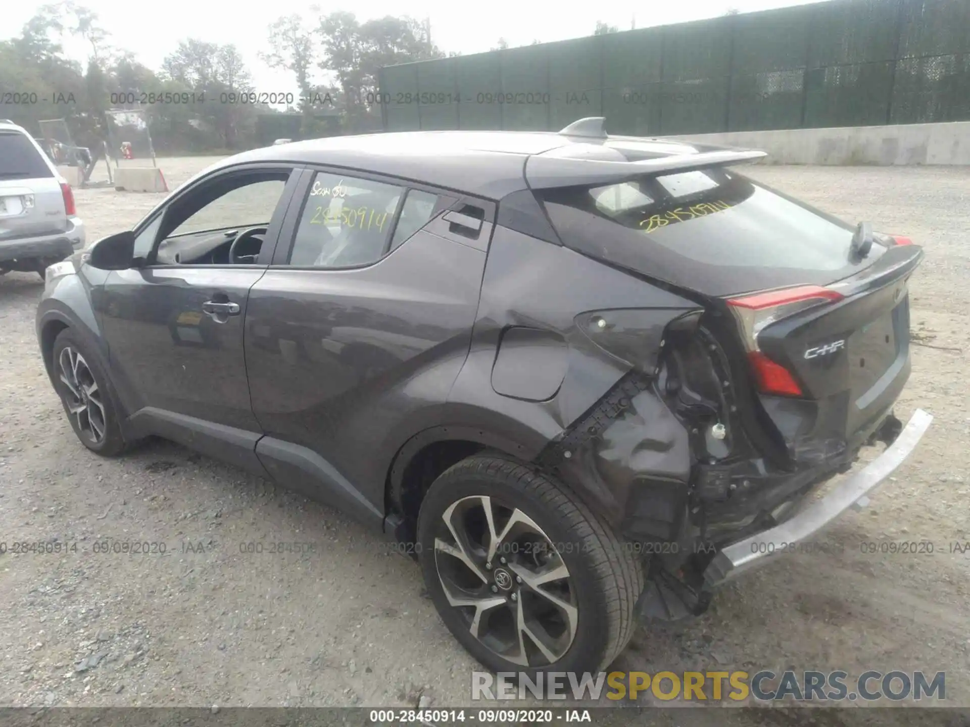 3 Photograph of a damaged car NMTKHMBX7KR099529 TOYOTA C-HR 2019