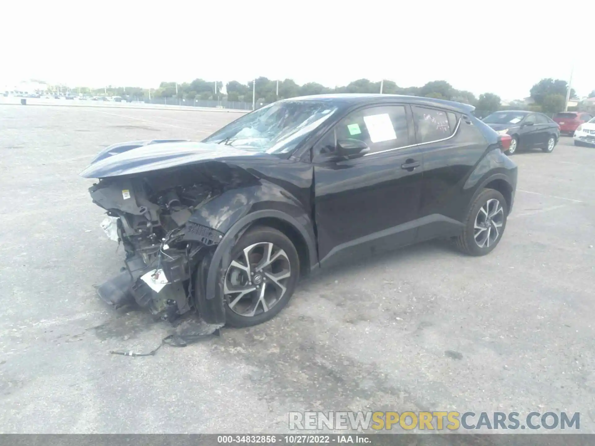 2 Photograph of a damaged car NMTKHMBX7KR101263 TOYOTA C-HR 2019