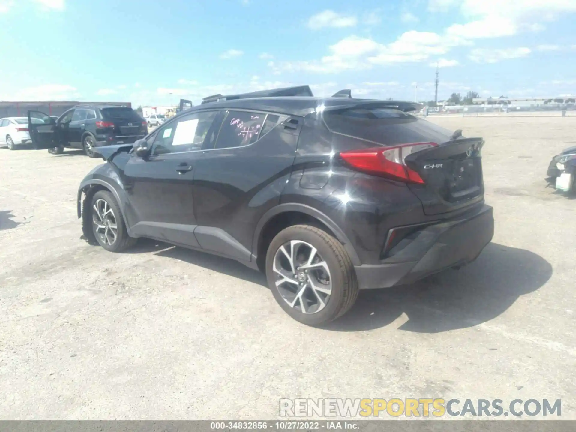 3 Photograph of a damaged car NMTKHMBX7KR101263 TOYOTA C-HR 2019