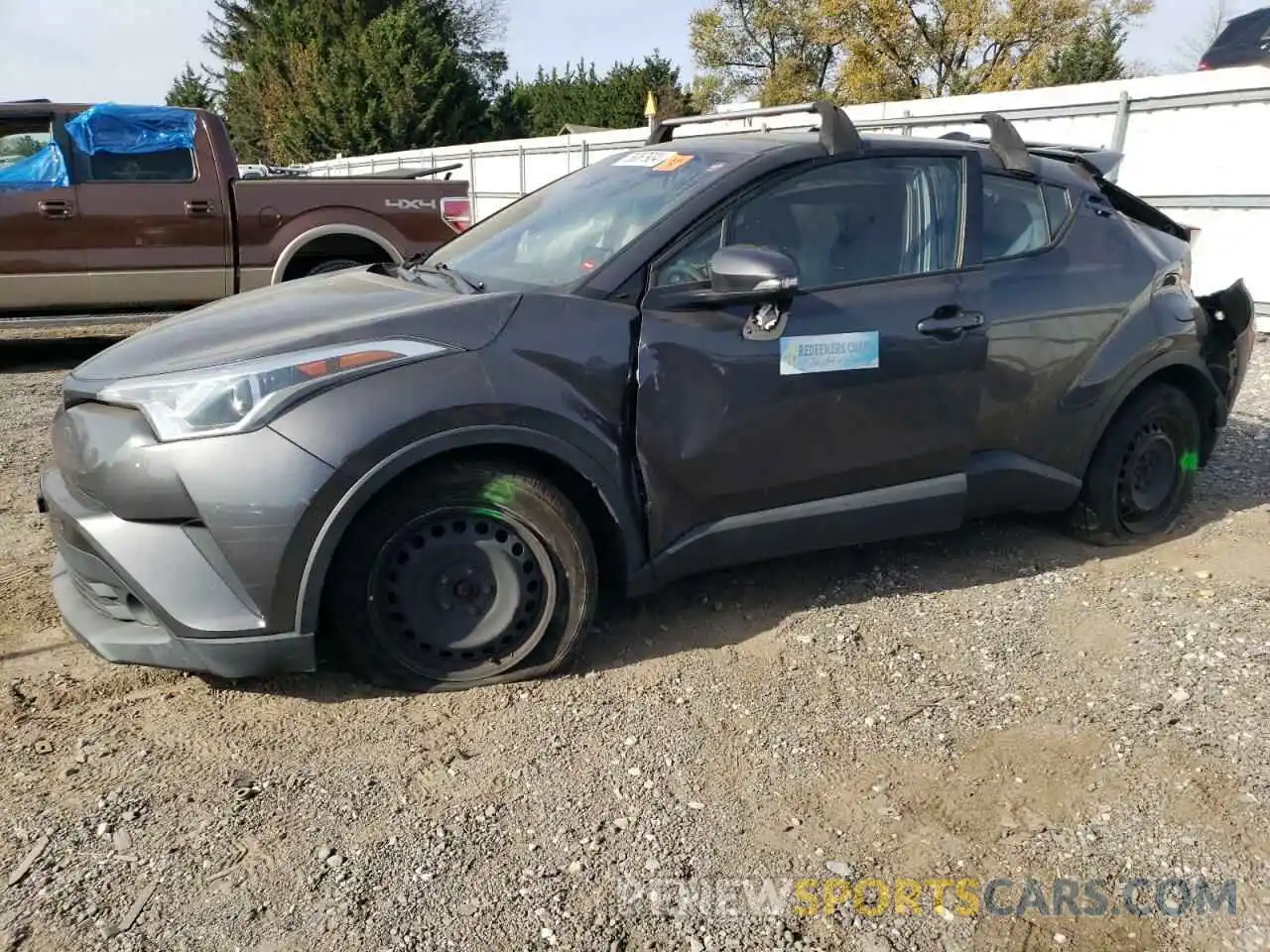 1 Photograph of a damaged car NMTKHMBX8KR071920 TOYOTA C-HR 2019