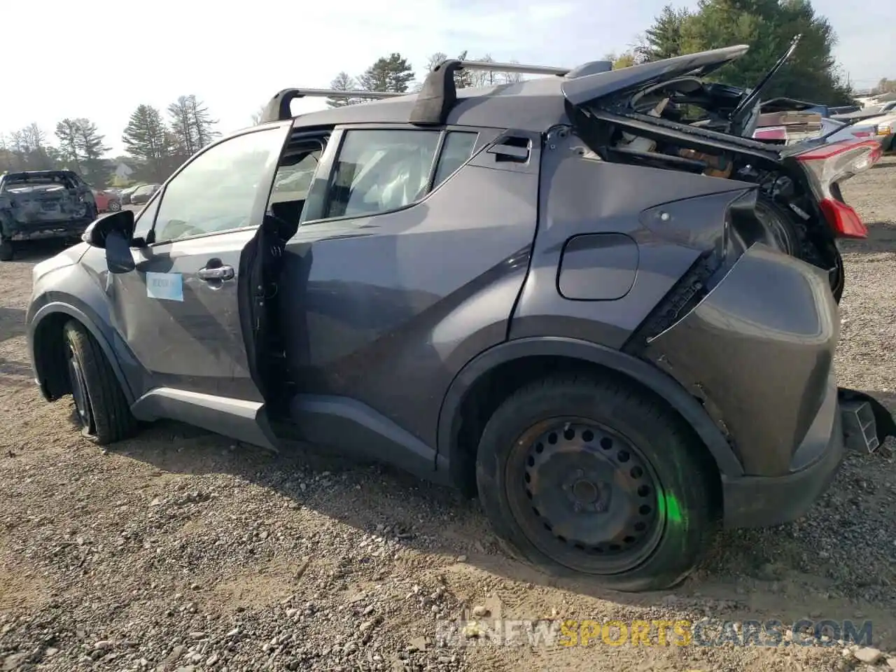 2 Photograph of a damaged car NMTKHMBX8KR071920 TOYOTA C-HR 2019