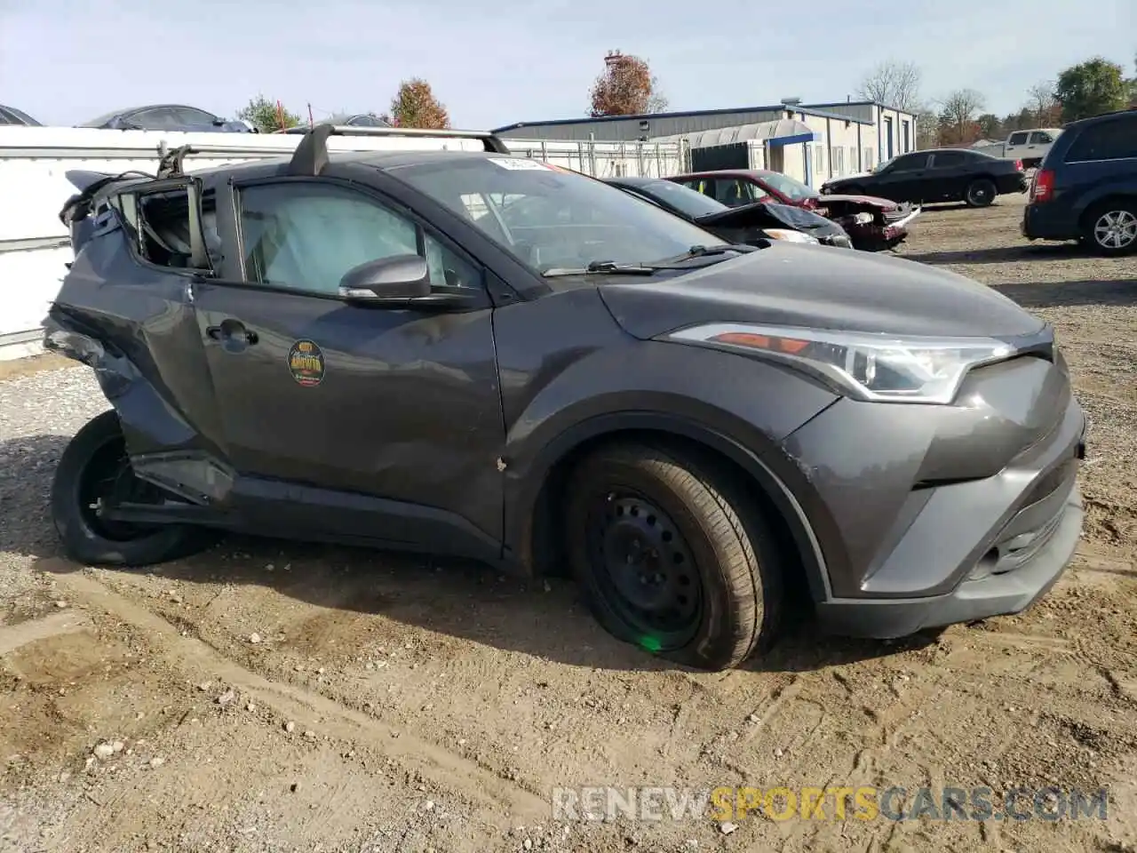 4 Photograph of a damaged car NMTKHMBX8KR071920 TOYOTA C-HR 2019