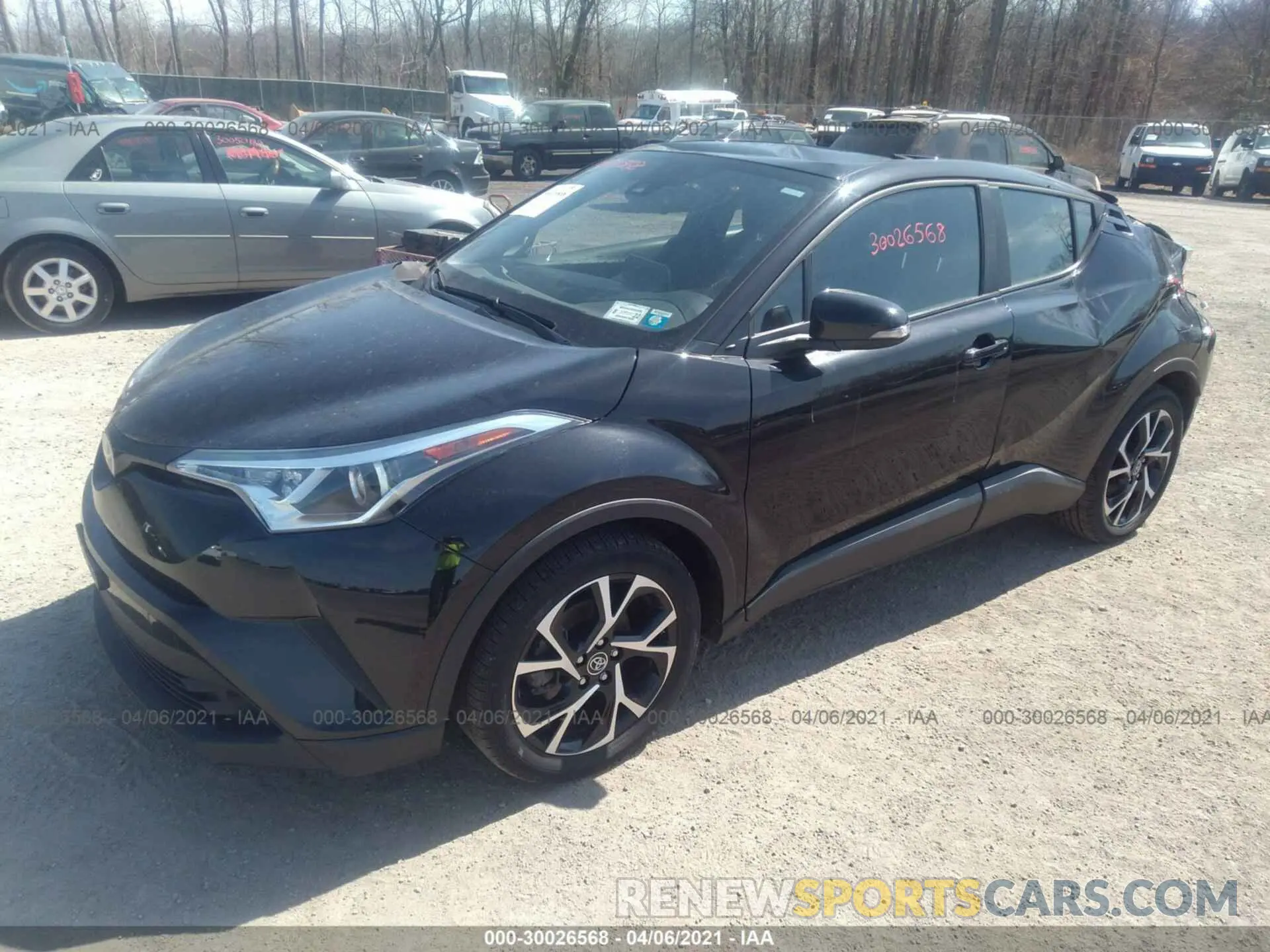 2 Photograph of a damaged car NMTKHMBX8KR073120 TOYOTA C-HR 2019