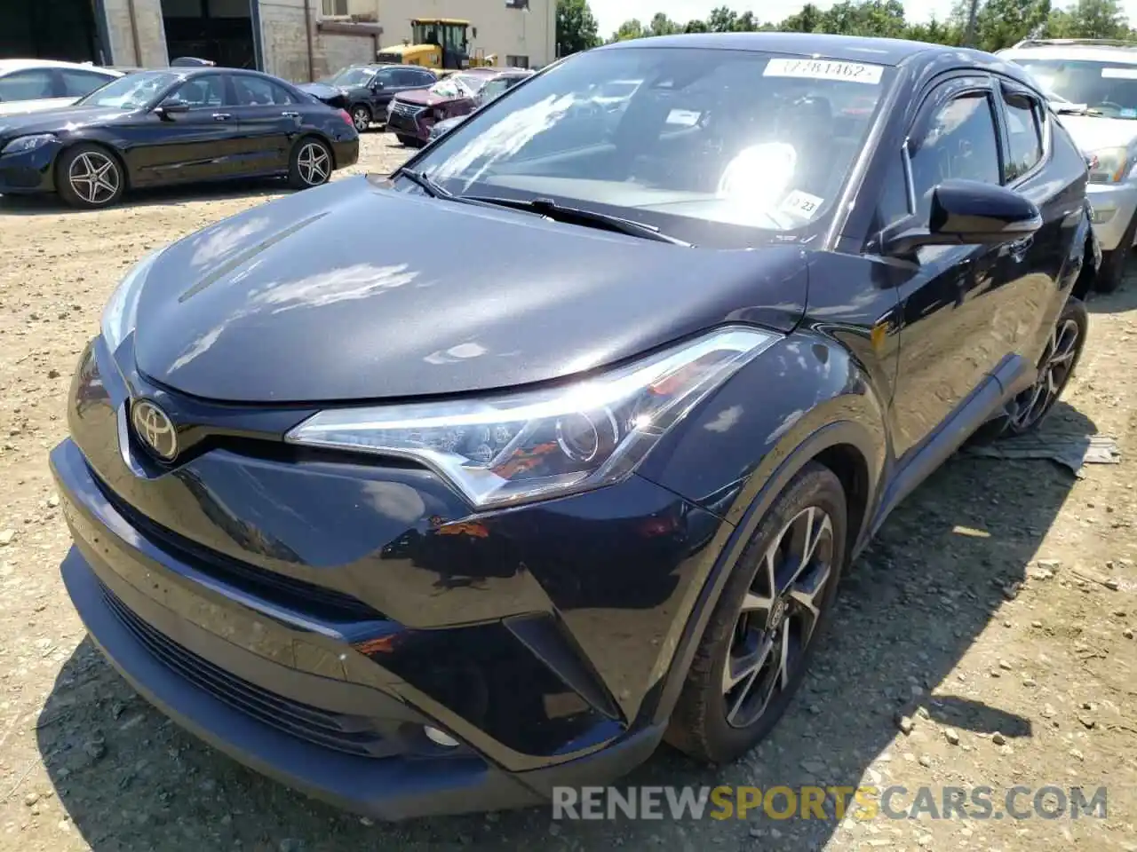 2 Photograph of a damaged car NMTKHMBX8KR074011 TOYOTA C-HR 2019