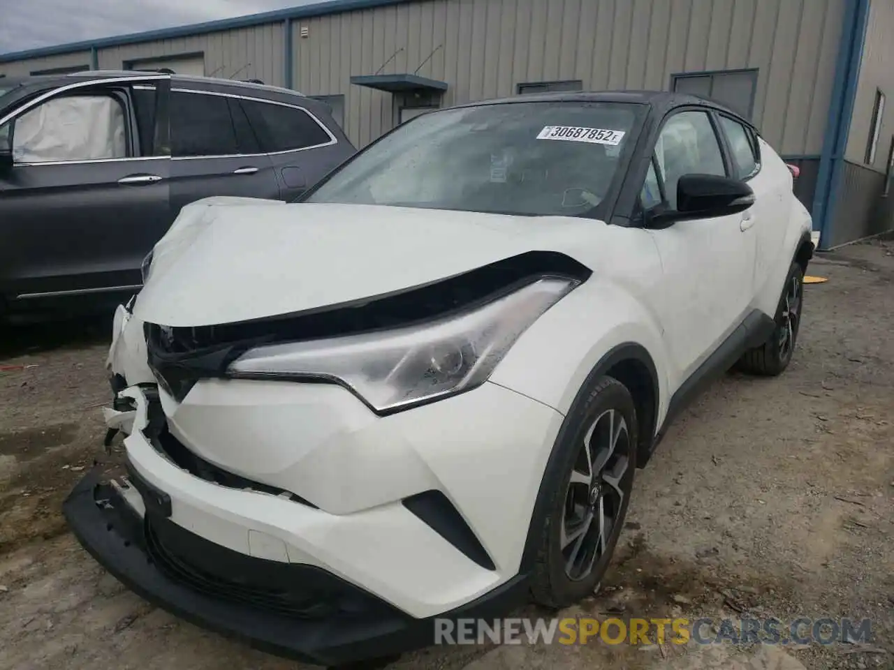 2 Photograph of a damaged car NMTKHMBX8KR076955 TOYOTA C-HR 2019