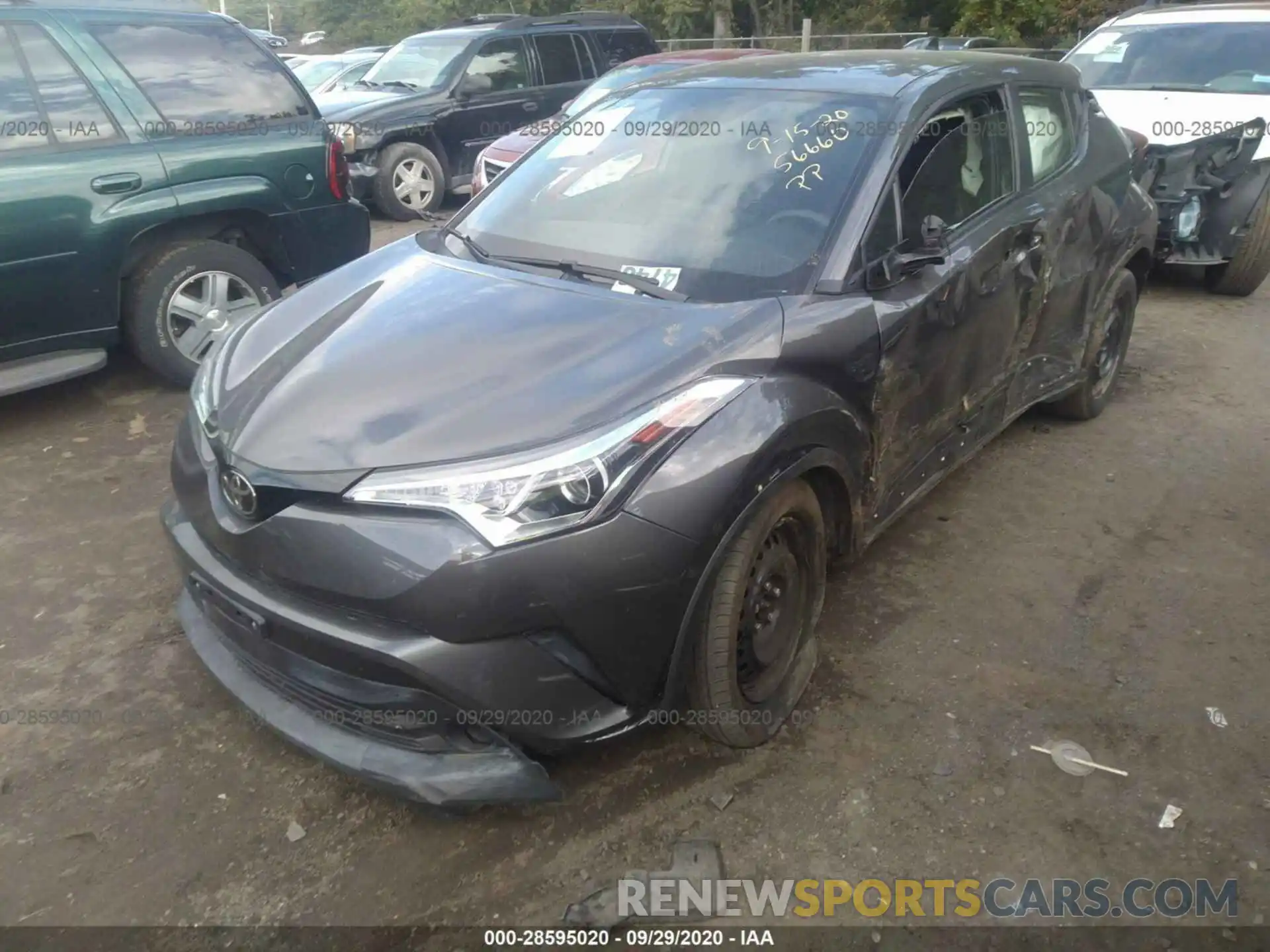 6 Photograph of a damaged car NMTKHMBX8KR078379 TOYOTA C-HR 2019