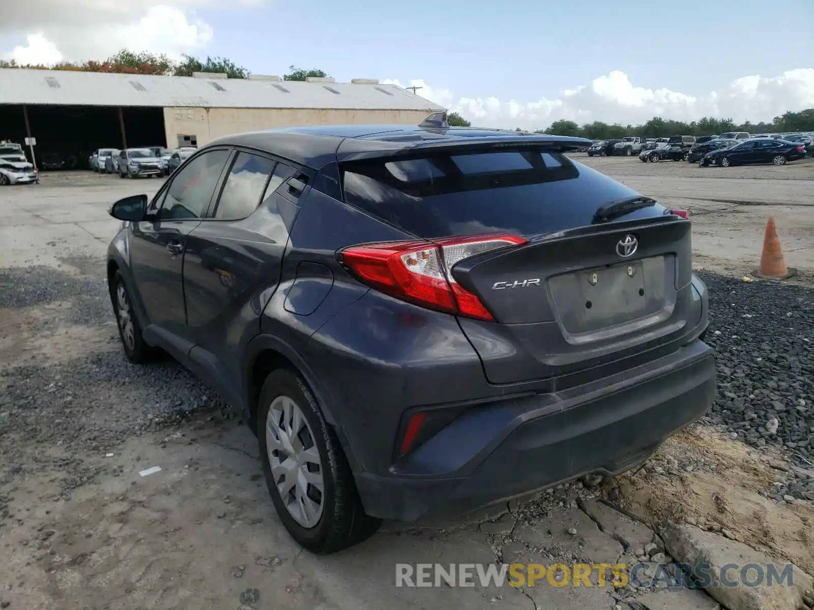 3 Photograph of a damaged car NMTKHMBX8KR078852 TOYOTA C-HR 2019