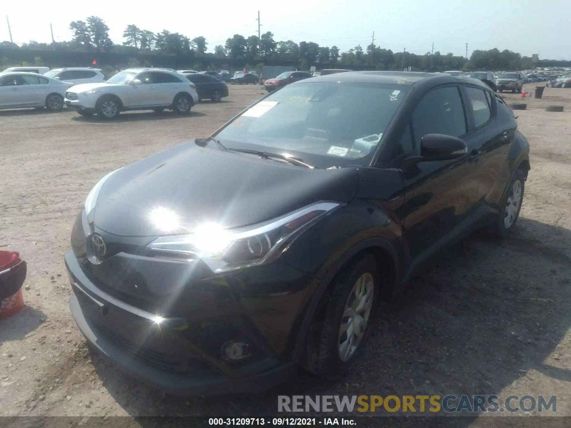 2 Photograph of a damaged car NMTKHMBX8KR079340 TOYOTA C-HR 2019