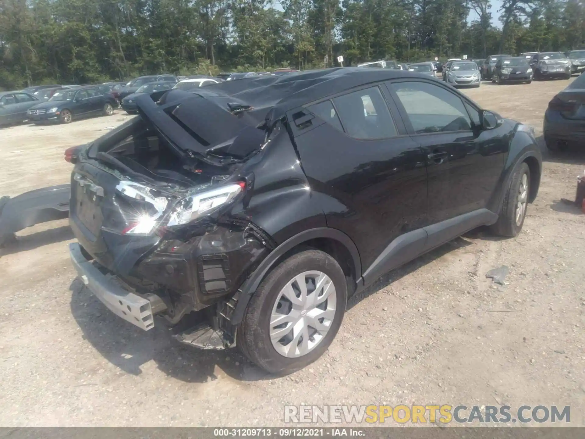 4 Photograph of a damaged car NMTKHMBX8KR079340 TOYOTA C-HR 2019