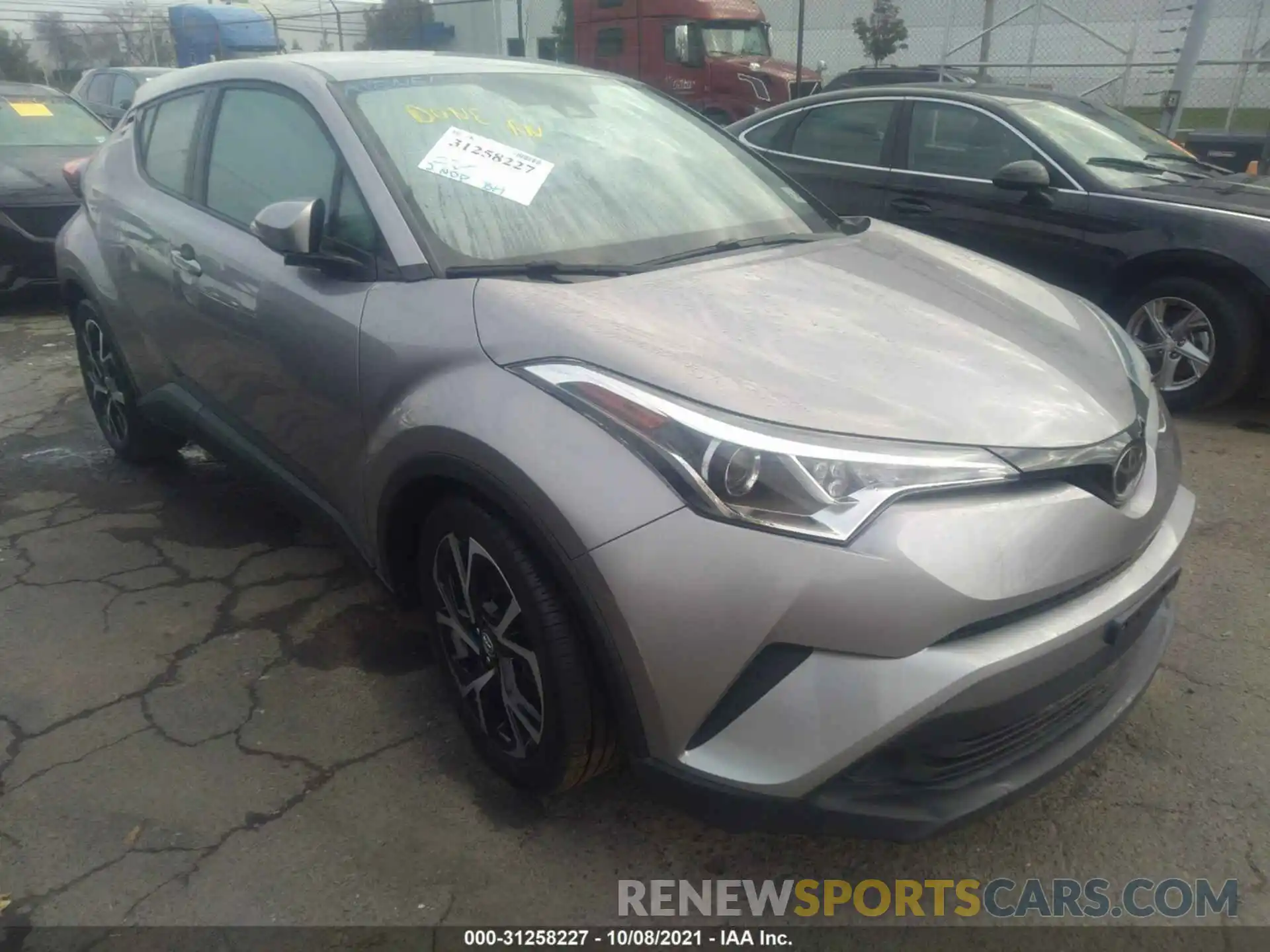 1 Photograph of a damaged car NMTKHMBX8KR079838 TOYOTA C-HR 2019