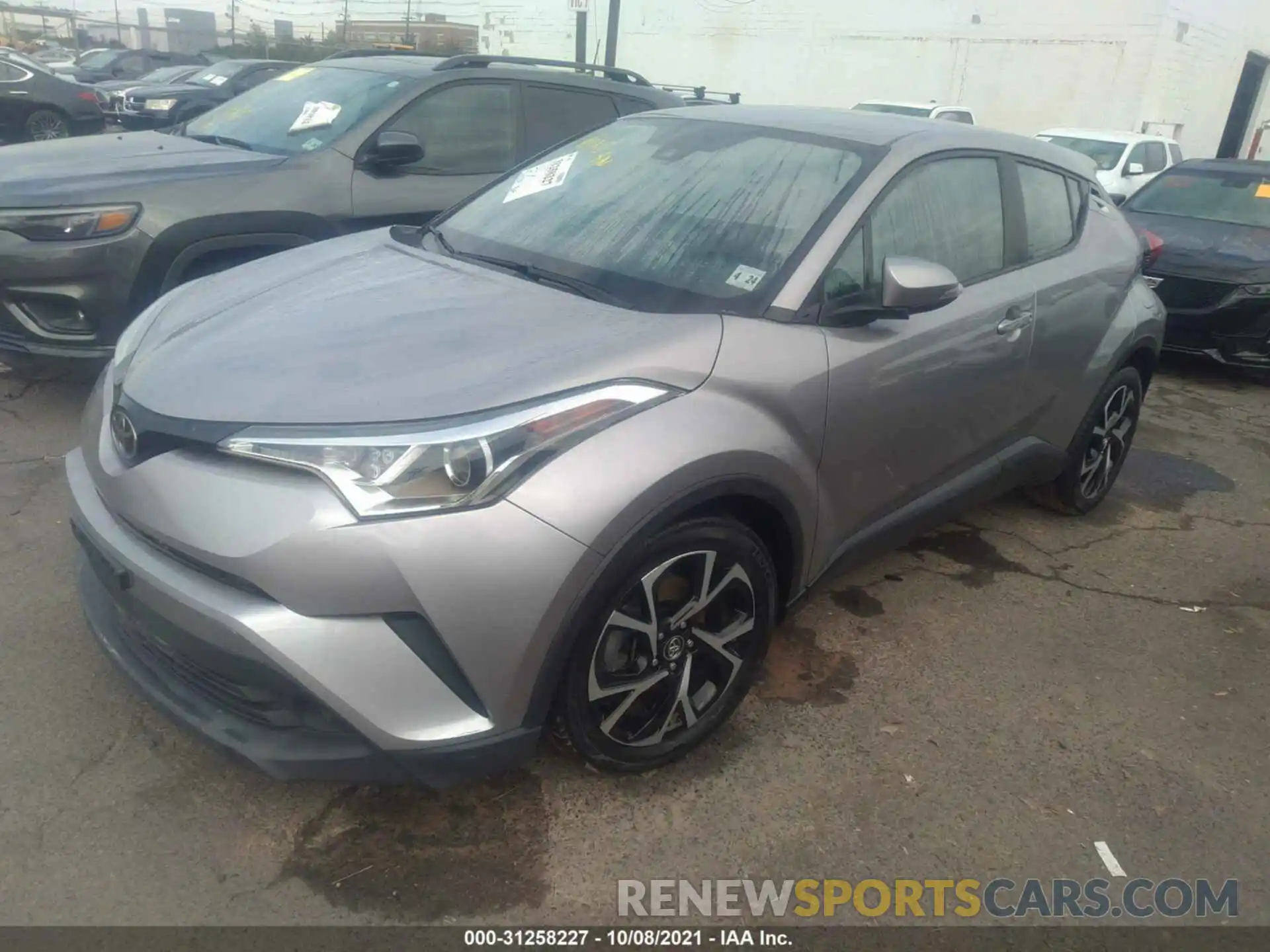 2 Photograph of a damaged car NMTKHMBX8KR079838 TOYOTA C-HR 2019