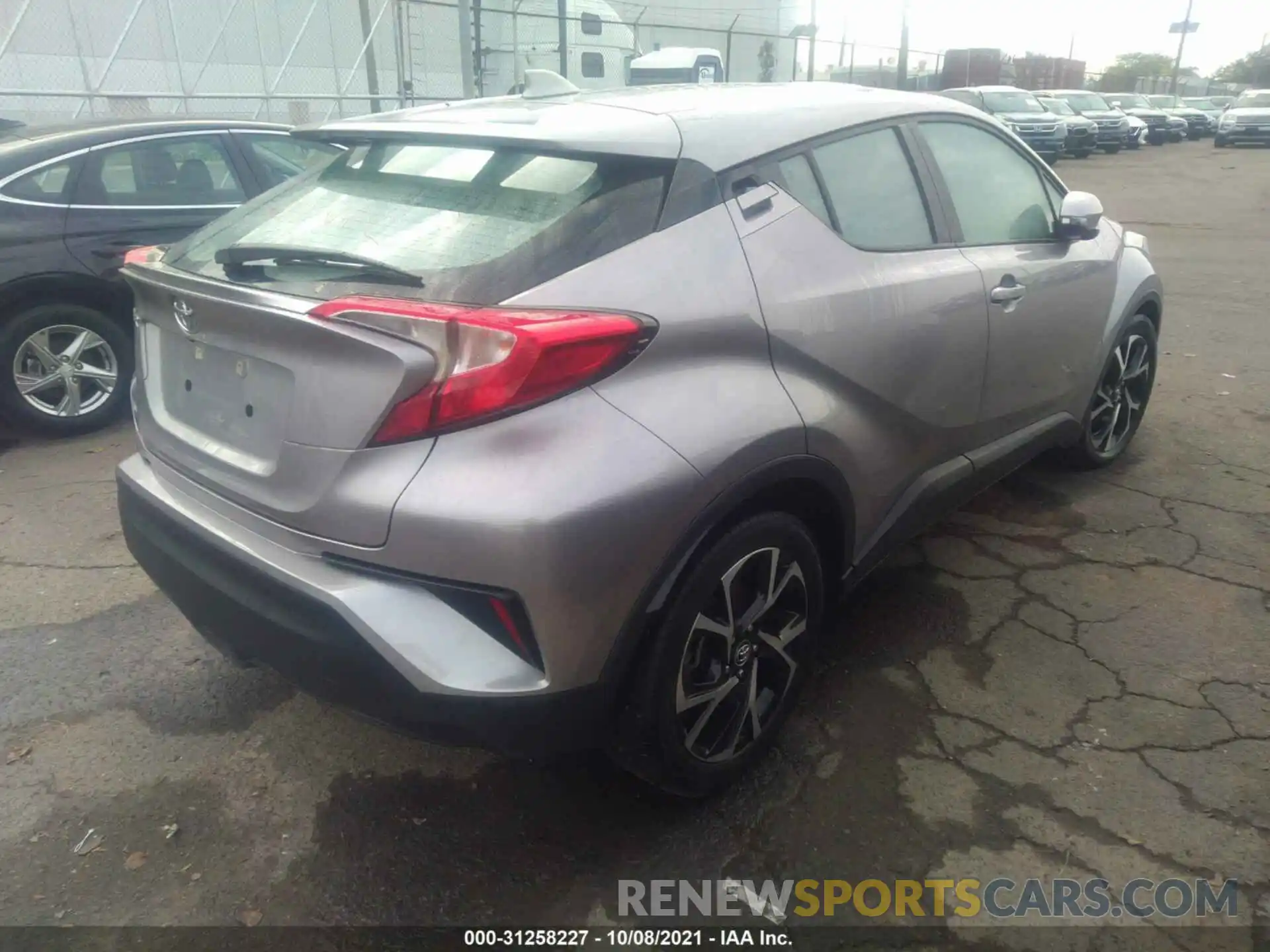 4 Photograph of a damaged car NMTKHMBX8KR079838 TOYOTA C-HR 2019