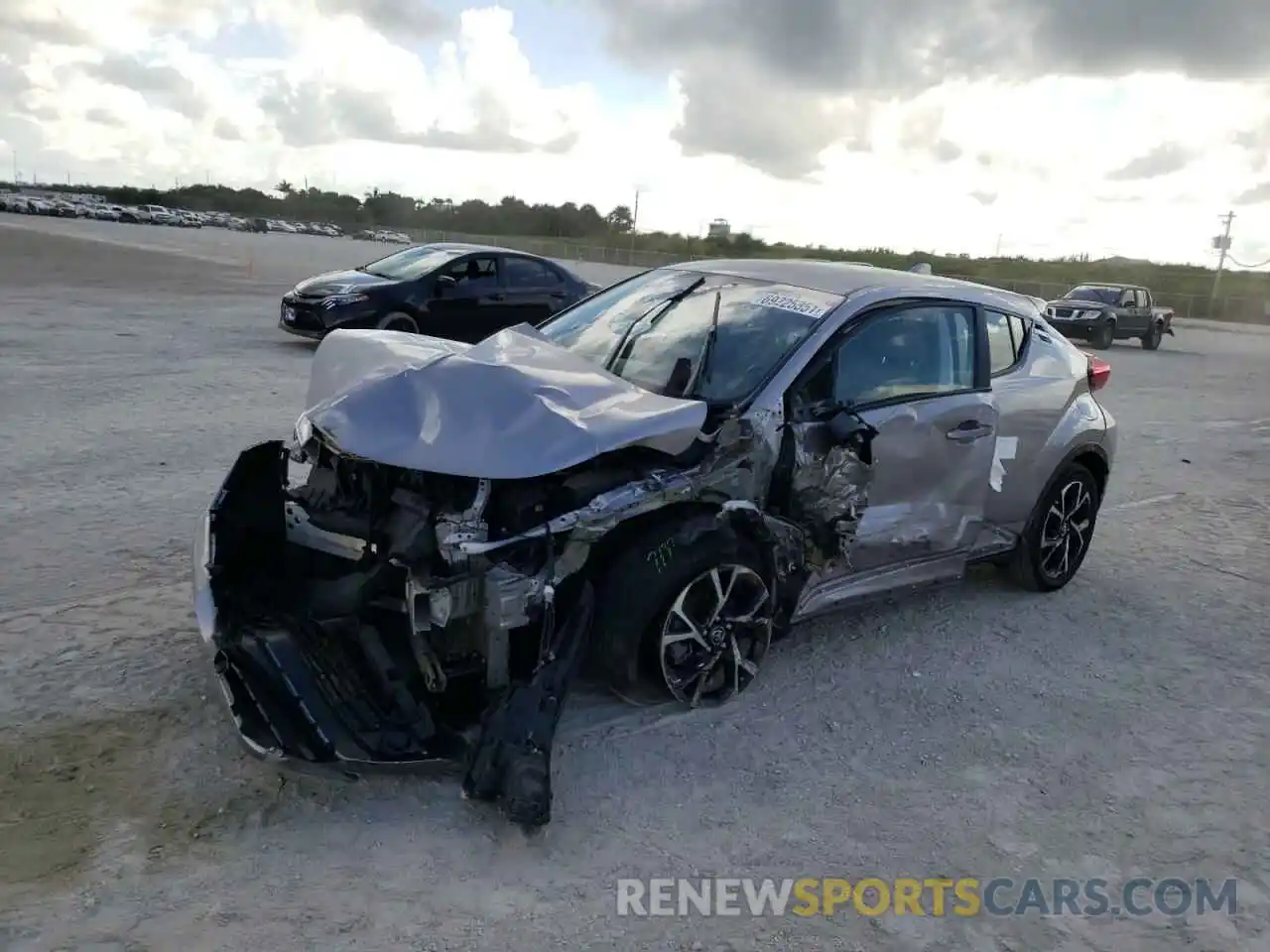 2 Photograph of a damaged car NMTKHMBX8KR081296 TOYOTA C-HR 2019