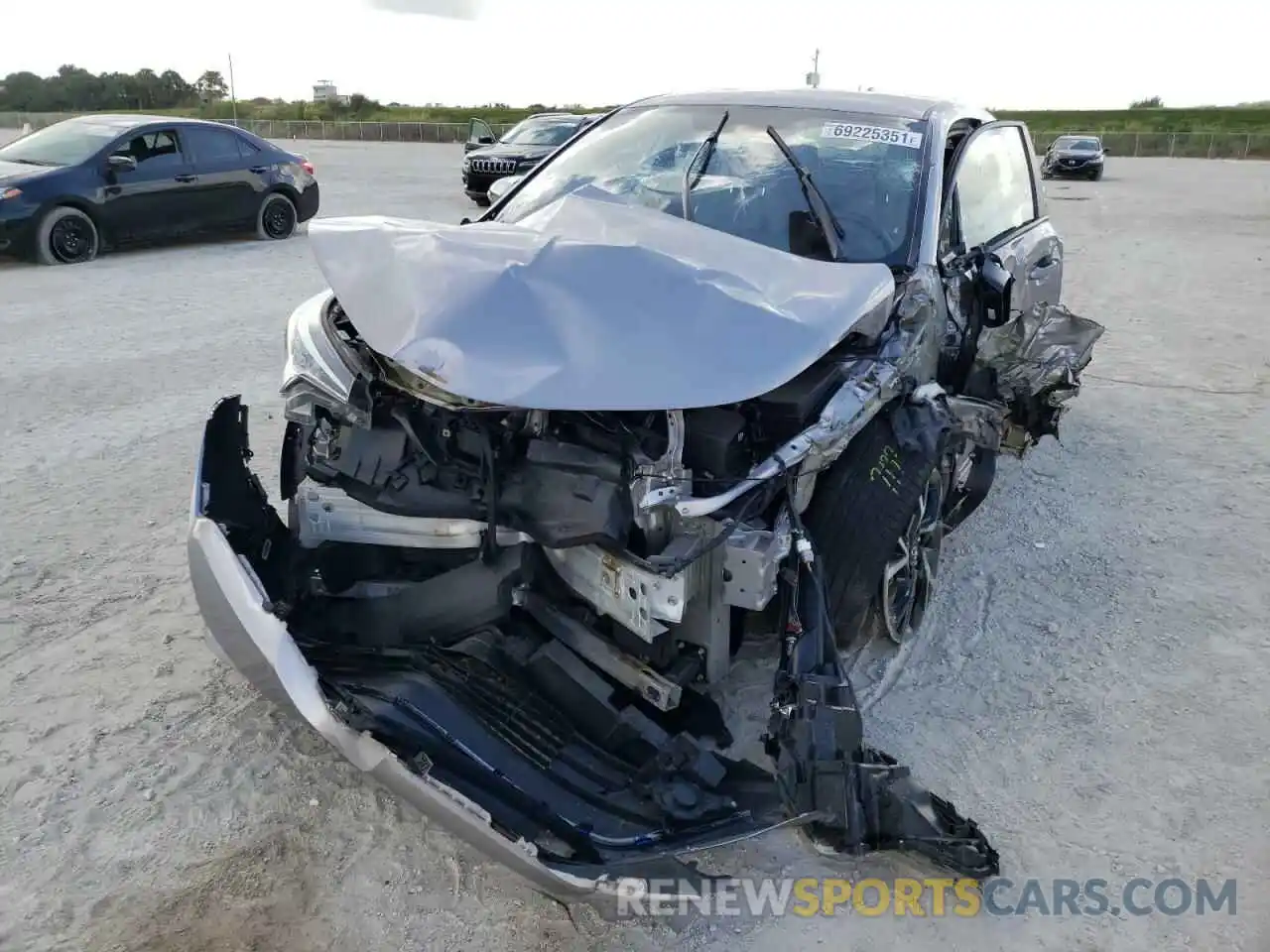 9 Photograph of a damaged car NMTKHMBX8KR081296 TOYOTA C-HR 2019