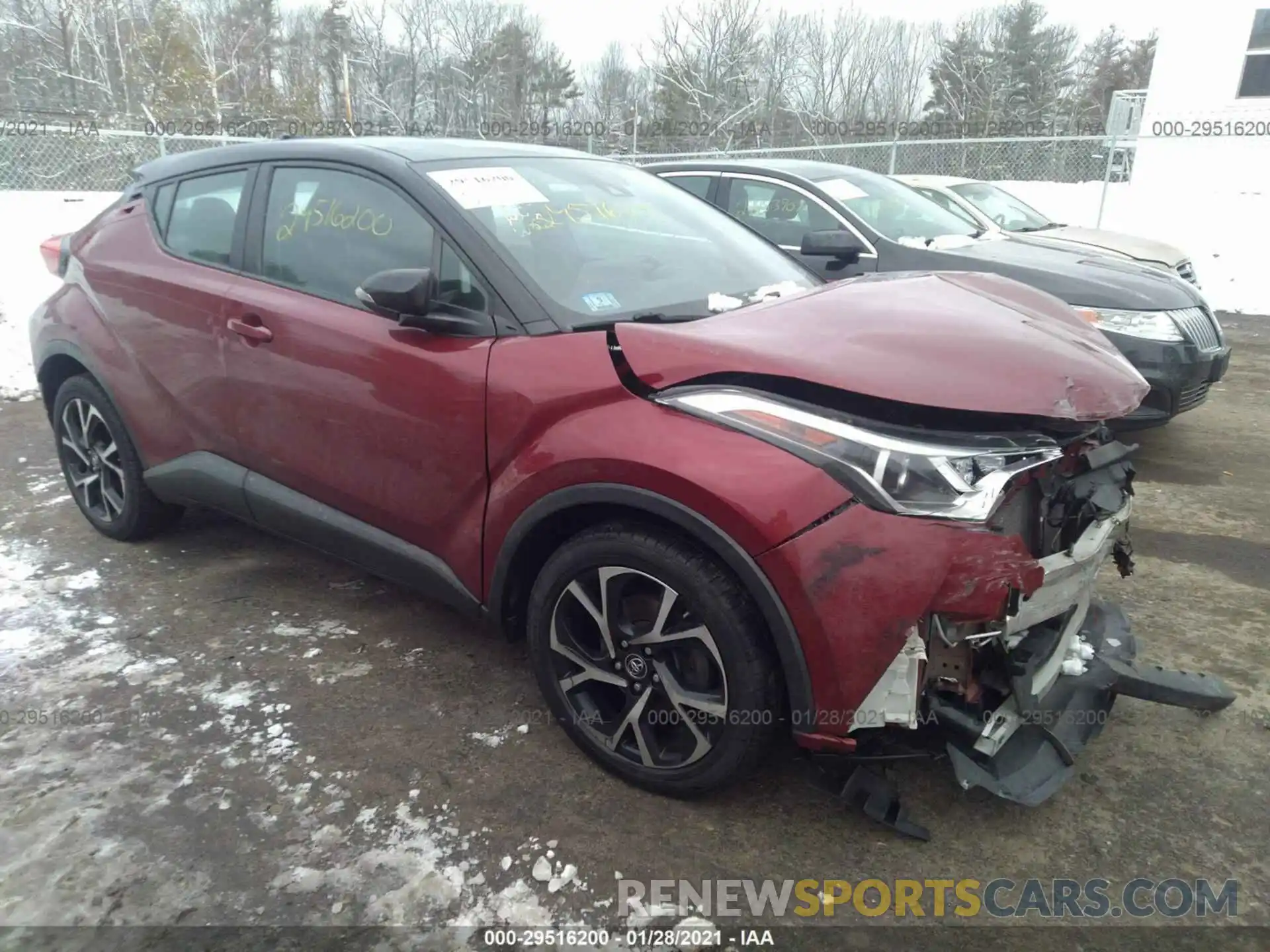 1 Photograph of a damaged car NMTKHMBX8KR081850 TOYOTA C-HR 2019