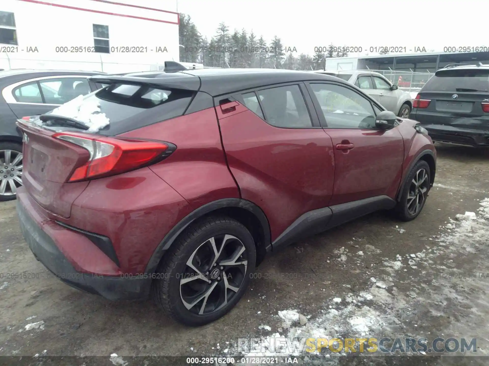 4 Photograph of a damaged car NMTKHMBX8KR081850 TOYOTA C-HR 2019