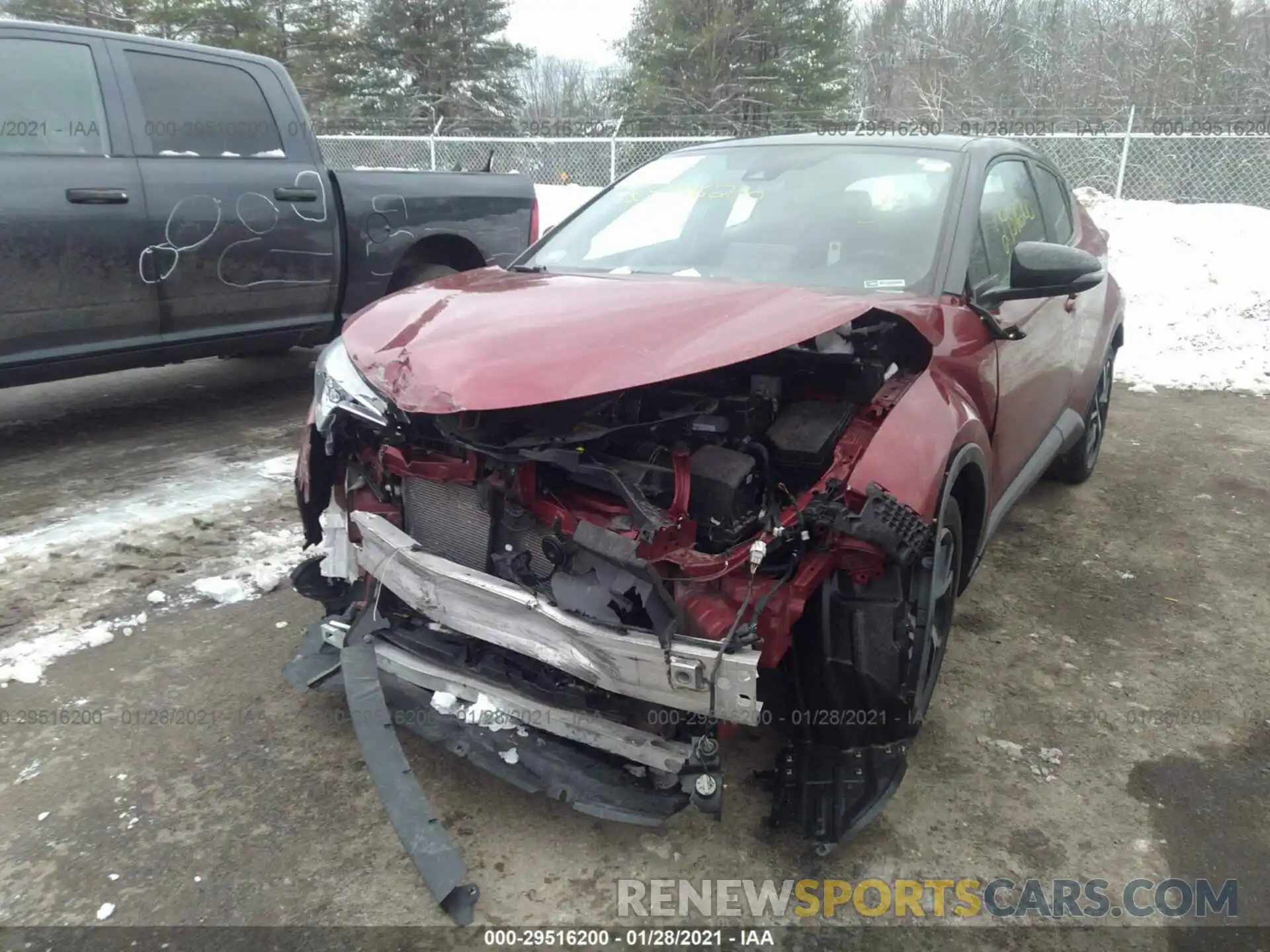 6 Photograph of a damaged car NMTKHMBX8KR081850 TOYOTA C-HR 2019