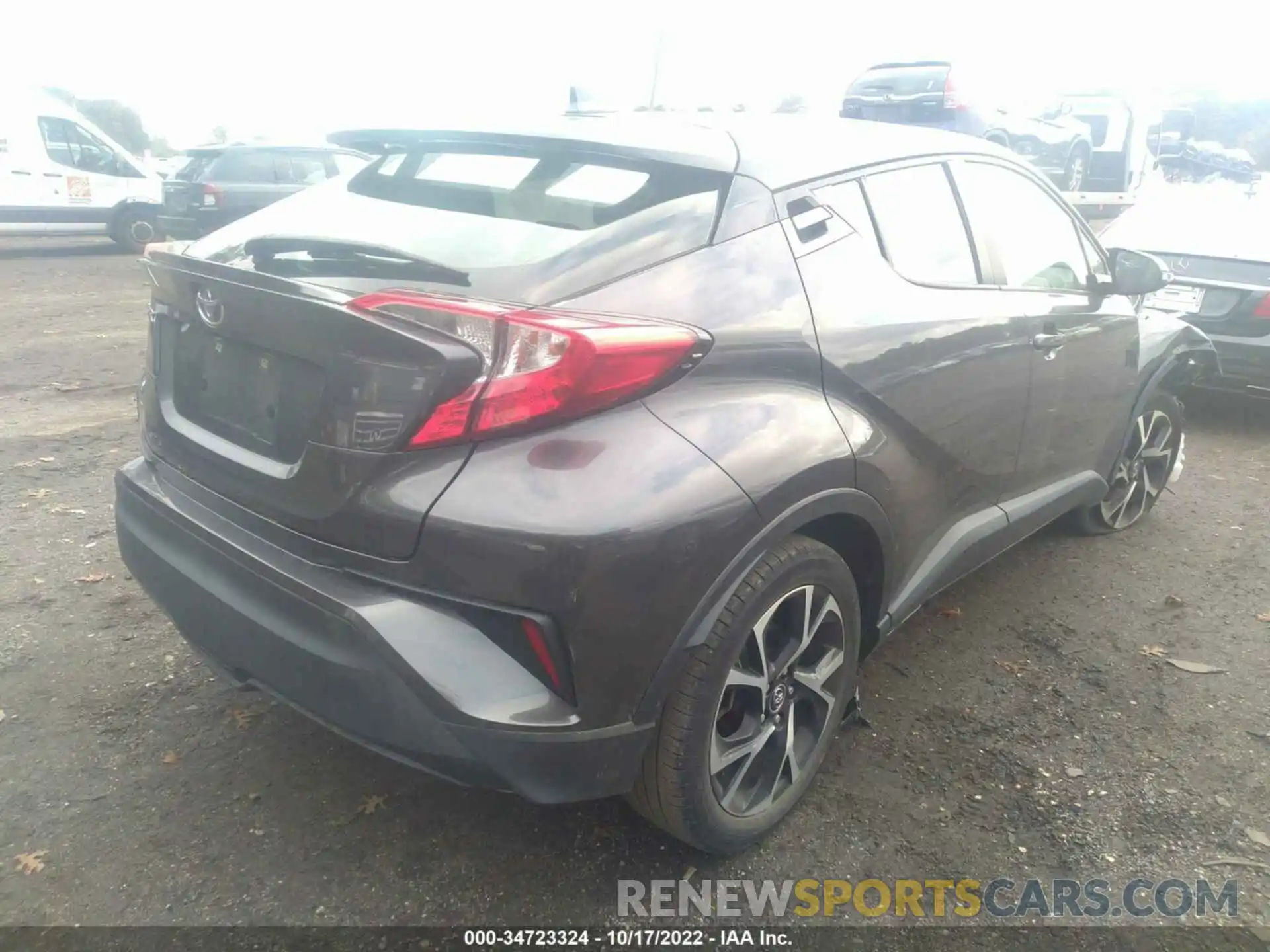 4 Photograph of a damaged car NMTKHMBX8KR082139 TOYOTA C-HR 2019