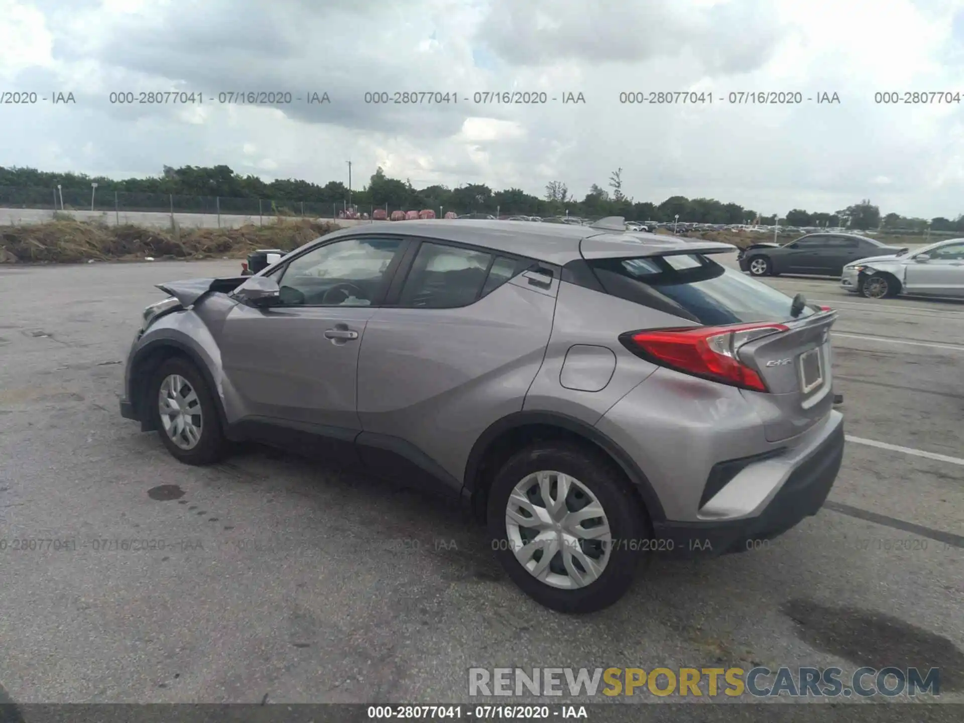 3 Photograph of a damaged car NMTKHMBX8KR083792 TOYOTA C-HR 2019