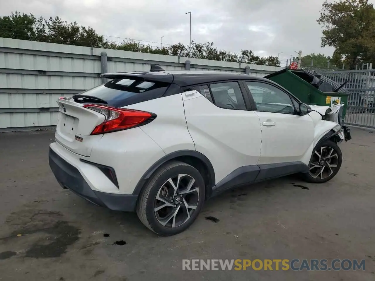 3 Photograph of a damaged car NMTKHMBX8KR084750 TOYOTA C-HR 2019