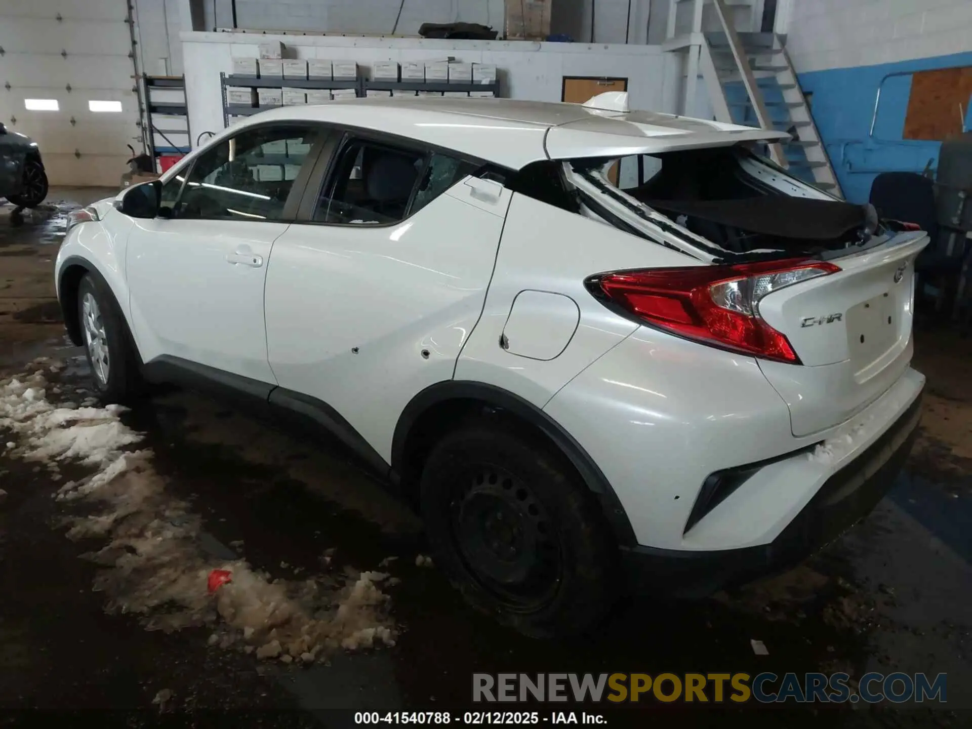 3 Photograph of a damaged car NMTKHMBX8KR087809 TOYOTA C-HR 2019