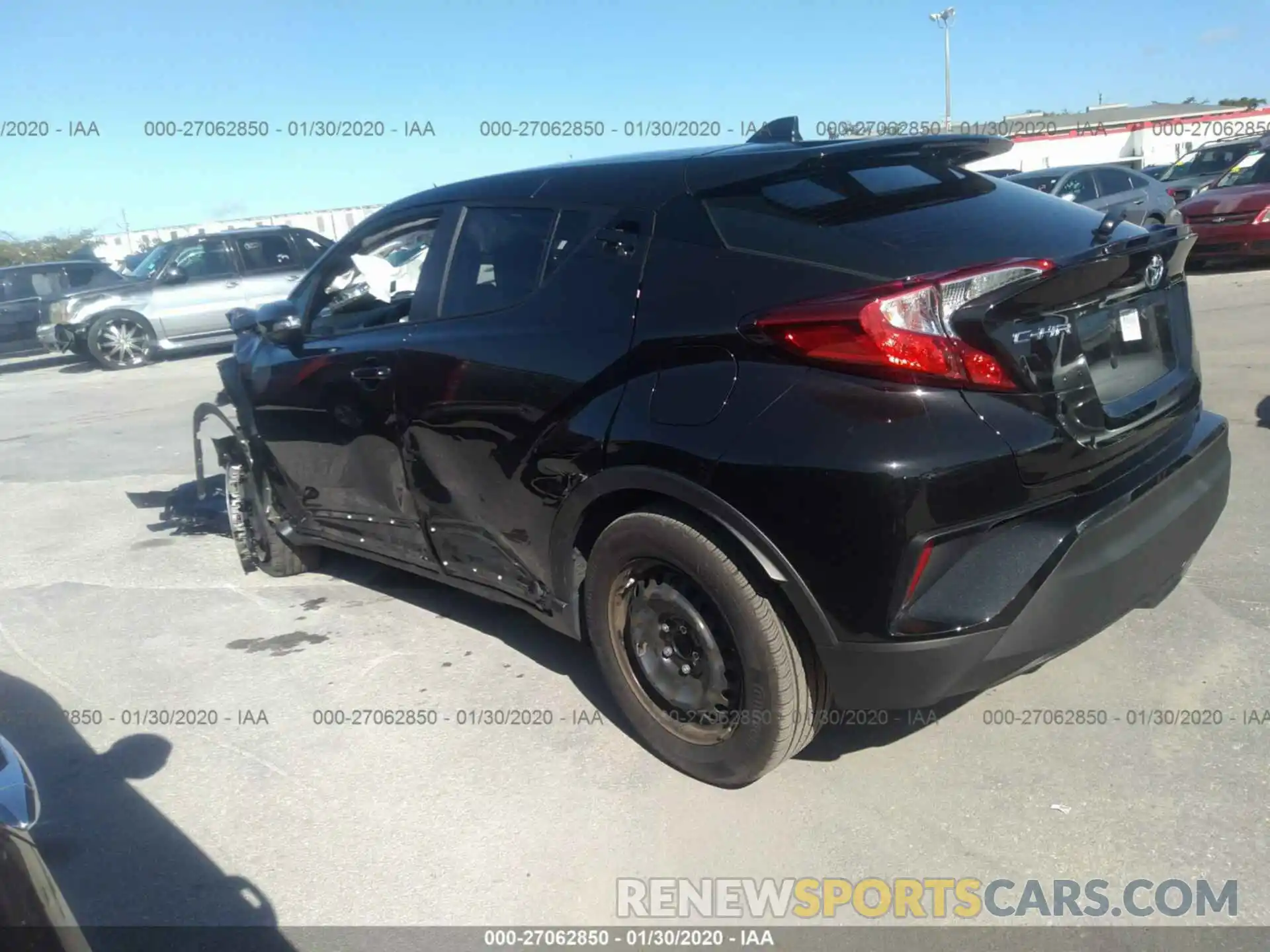 3 Photograph of a damaged car NMTKHMBX8KR088734 TOYOTA C-HR 2019