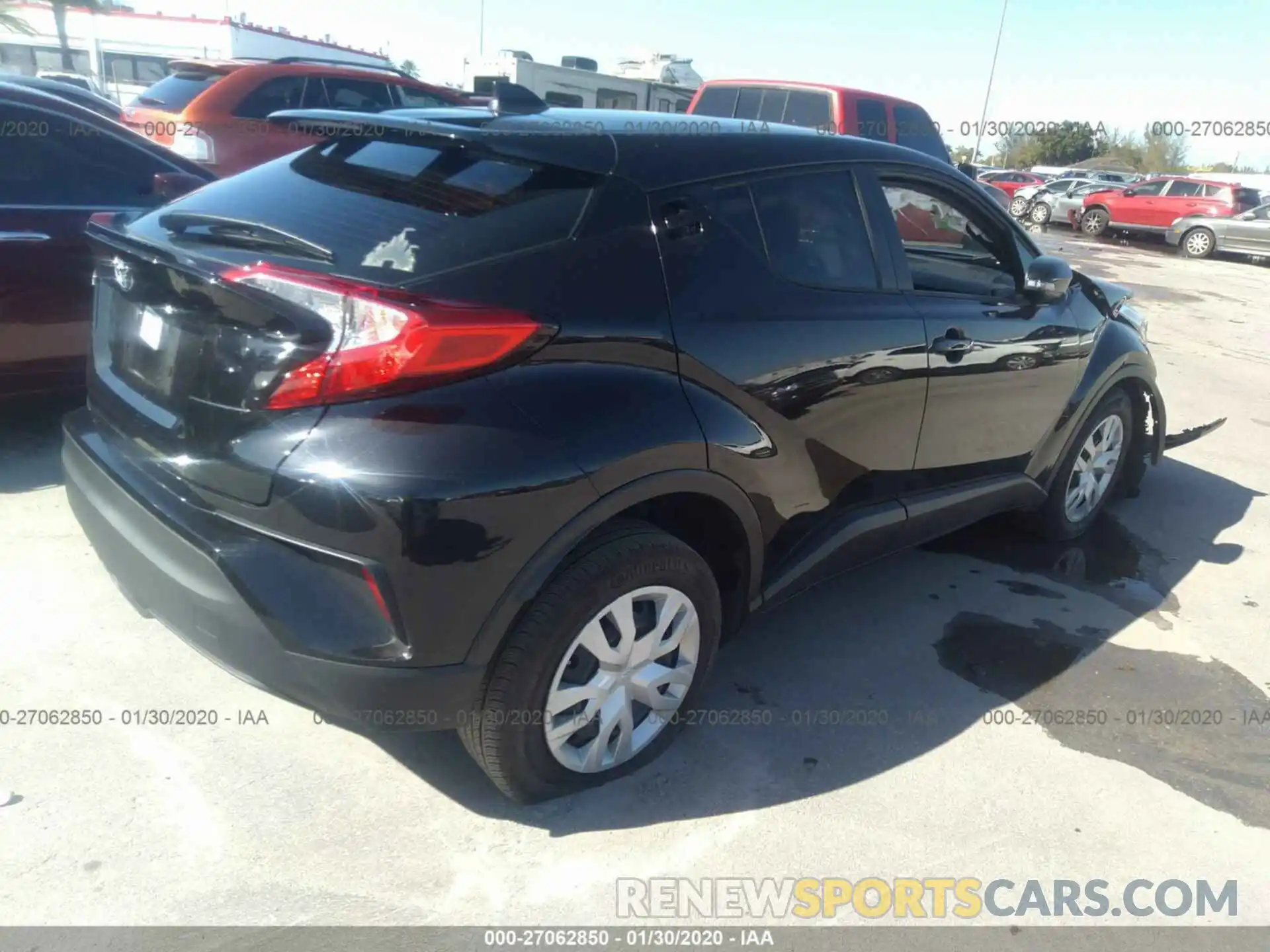 4 Photograph of a damaged car NMTKHMBX8KR088734 TOYOTA C-HR 2019