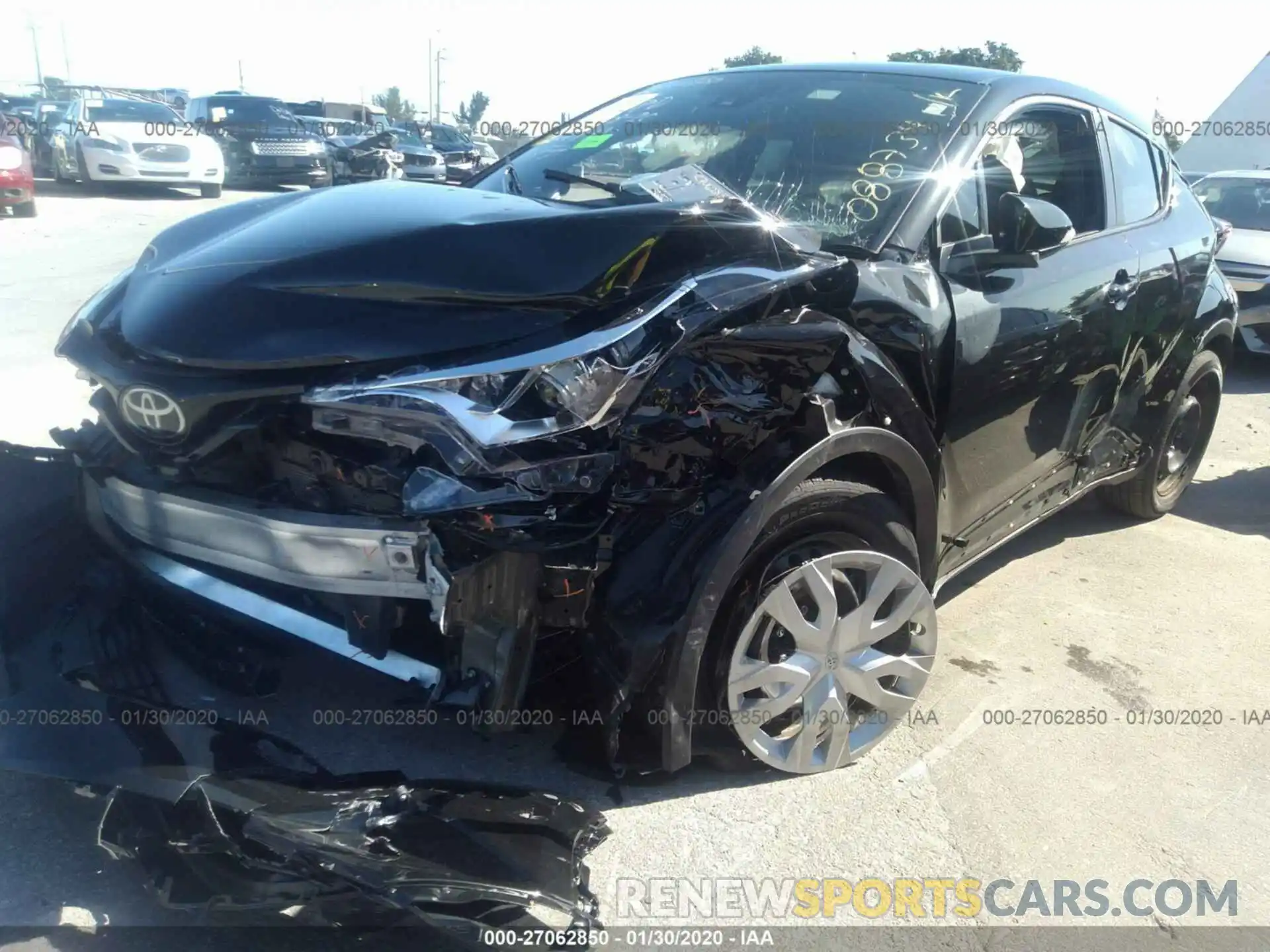 6 Photograph of a damaged car NMTKHMBX8KR088734 TOYOTA C-HR 2019