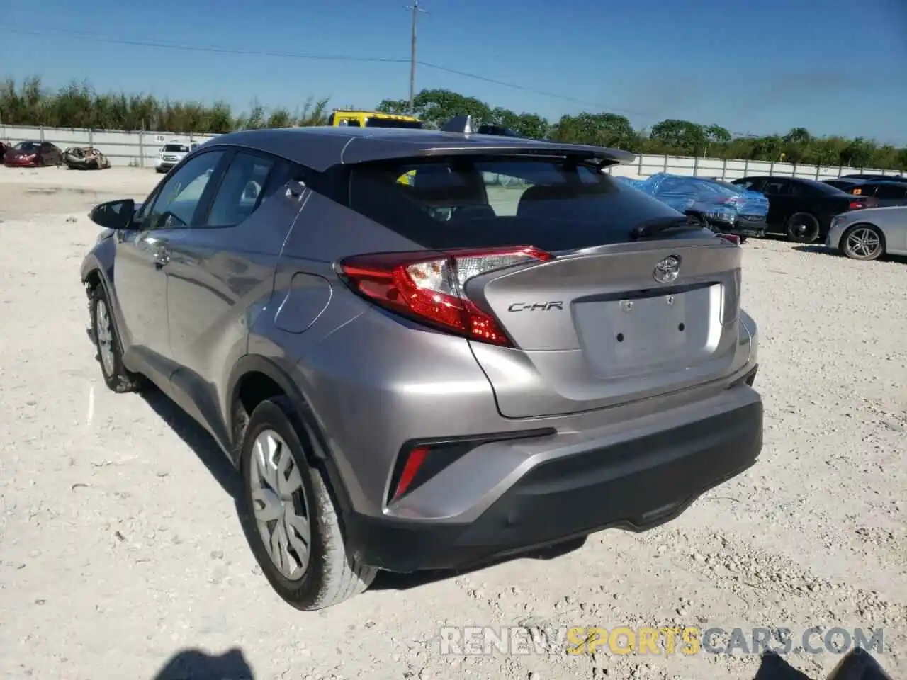 3 Photograph of a damaged car NMTKHMBX8KR089480 TOYOTA C-HR 2019