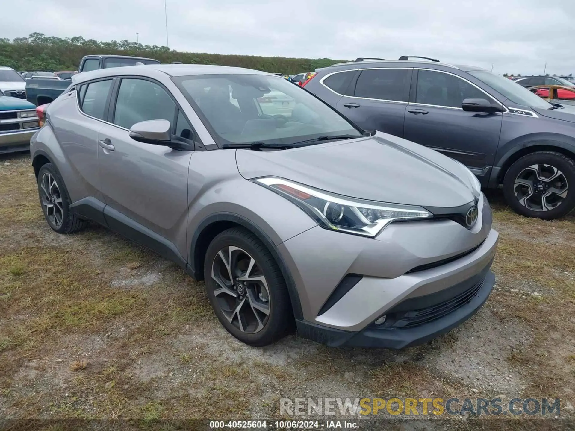 1 Photograph of a damaged car NMTKHMBX8KR089673 TOYOTA C-HR 2019