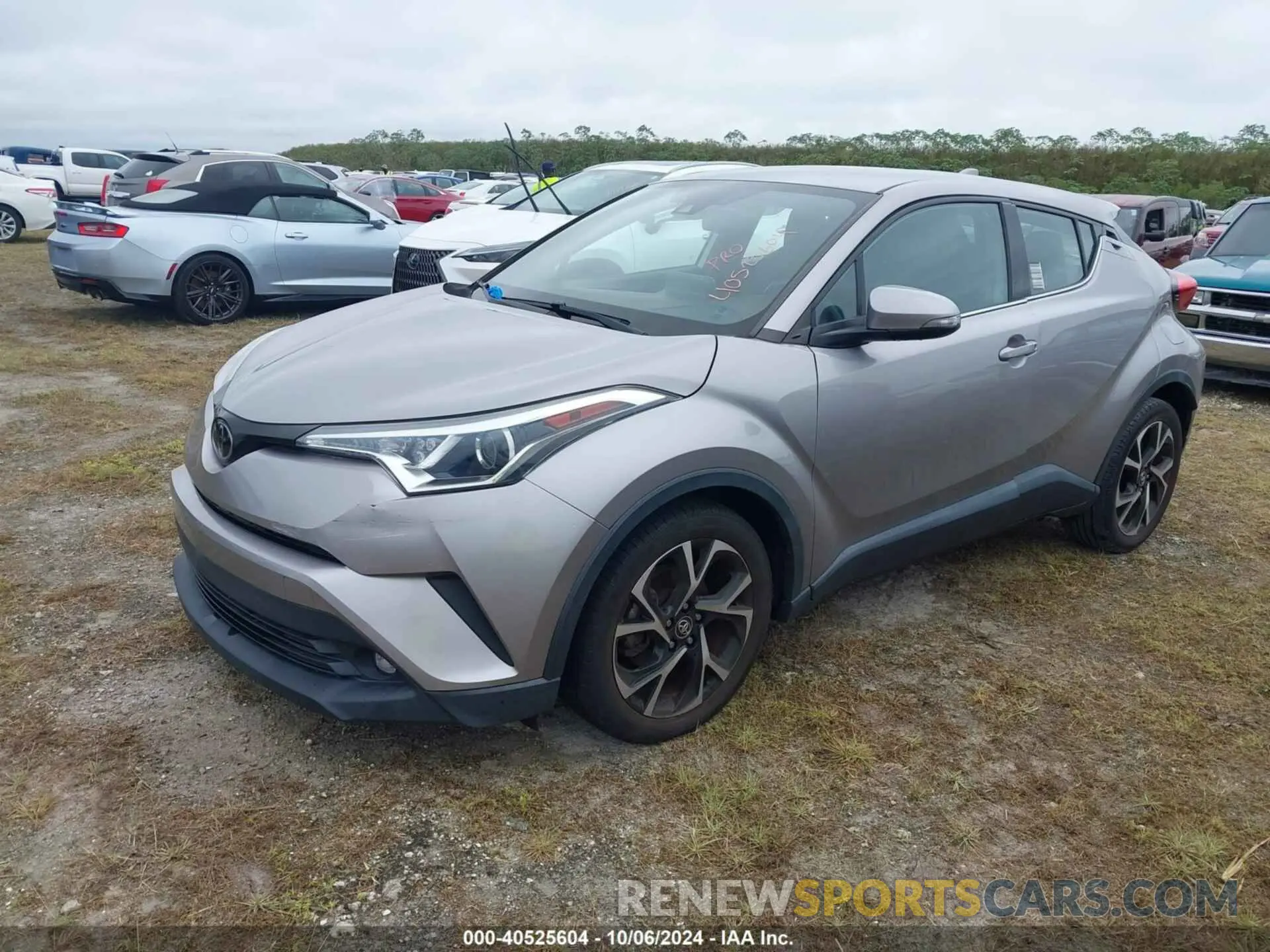 2 Photograph of a damaged car NMTKHMBX8KR089673 TOYOTA C-HR 2019