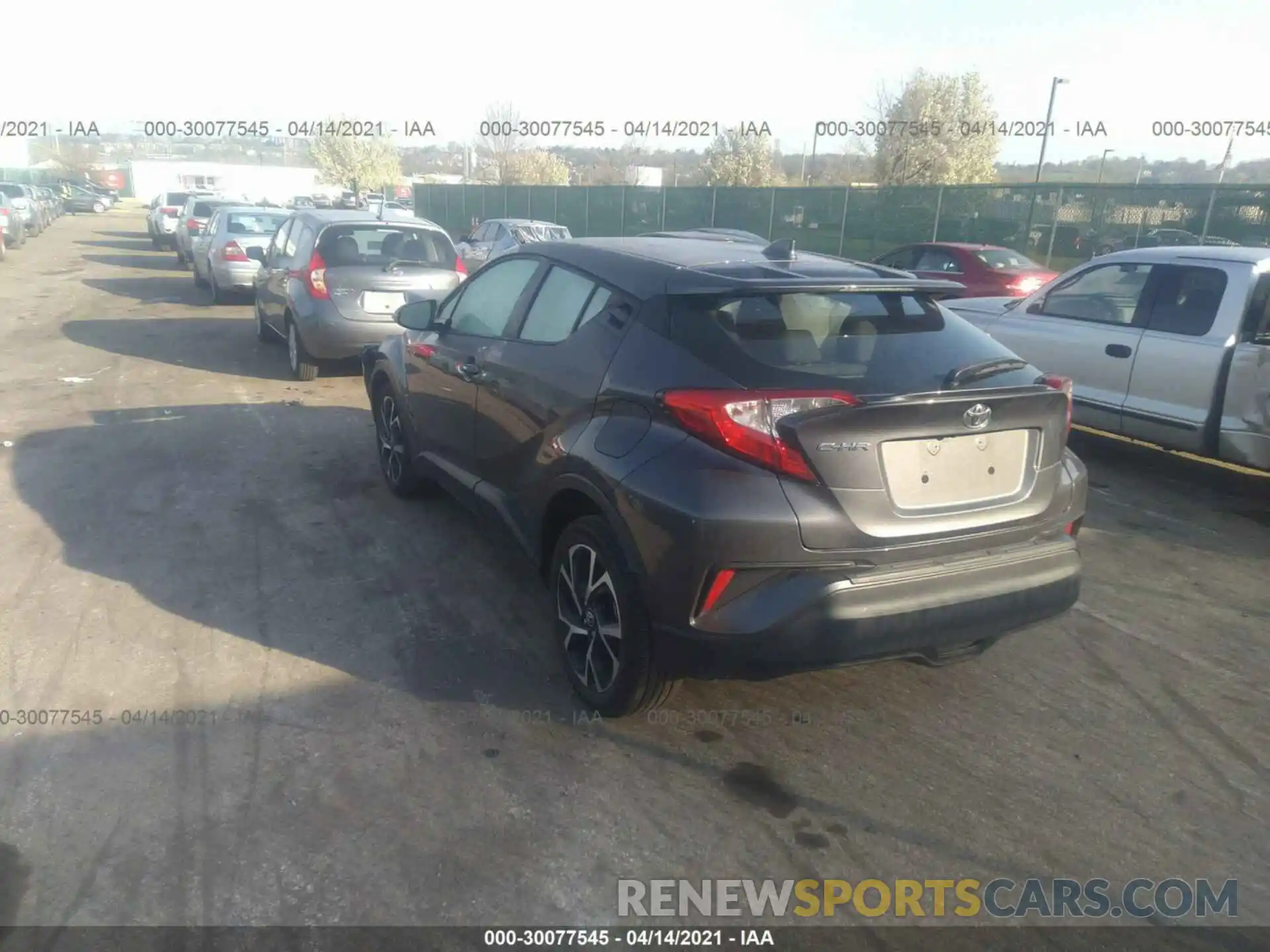 3 Photograph of a damaged car NMTKHMBX8KR090225 TOYOTA C-HR 2019