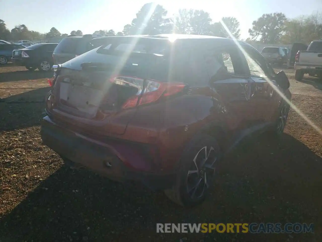 4 Photograph of a damaged car NMTKHMBX8KR090631 TOYOTA C-HR 2019